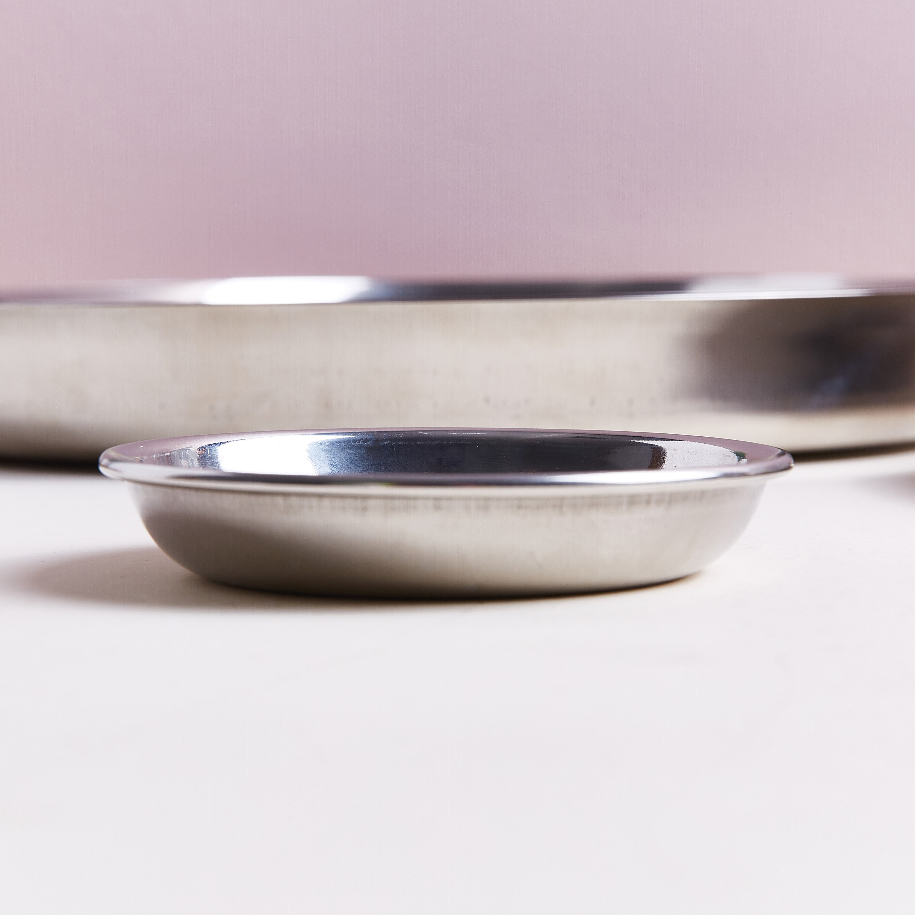 صحن ستانلس ستيل من فيونا - 10 سم-hbxdecorandfurnishings-tabletop-crockery-image-2