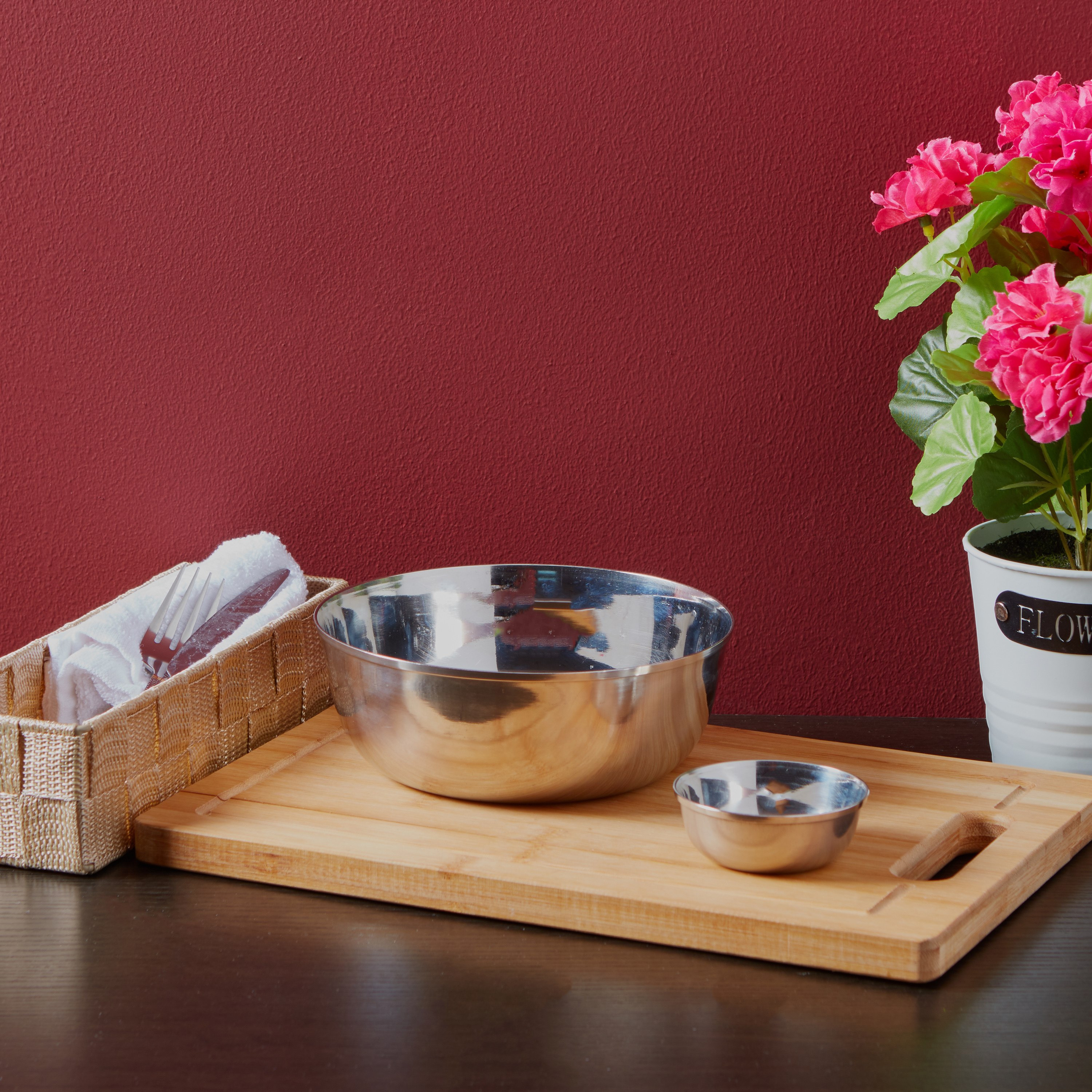 وعاء ستانلس ستيل من فيونا - 17 سم -hbxdecorandfurnishings-tabletop-crockery-image-3
