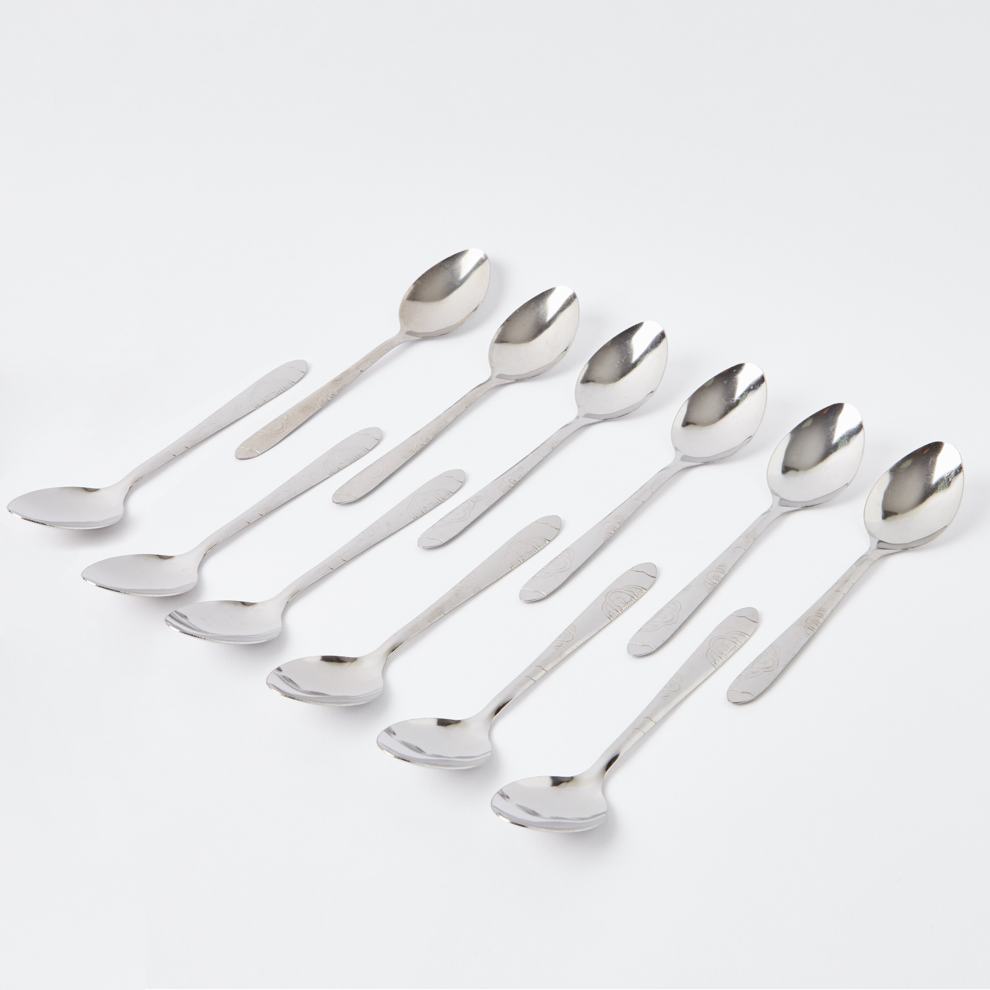 ملاعق حلوى منقوشة- طقم من 12 قطعة-hbxhomeware-hbxkitchen-image-3