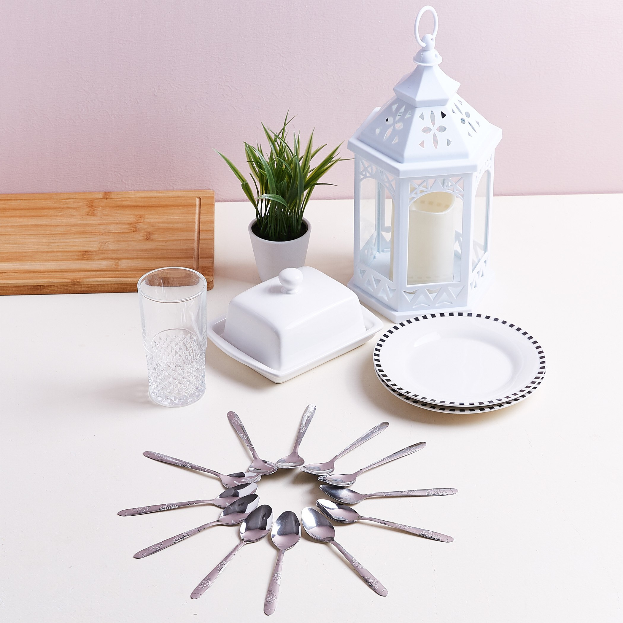 ملاعق شاي منقوشة- طقم من 12 قطعة-hbxhomeware-hbxkitchen-image-4