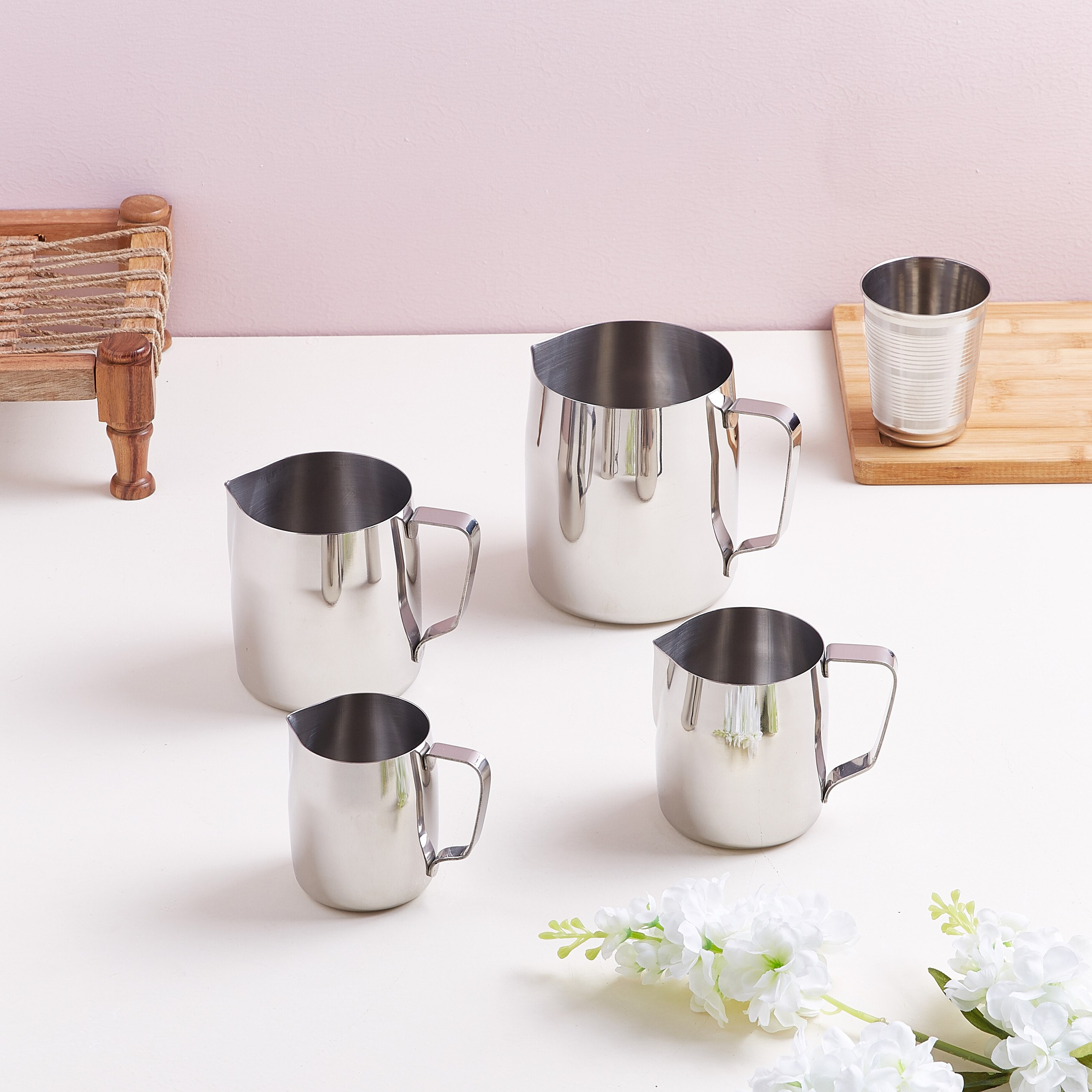 إبريق حليب مزبد - 710 مل-hbxhomeware-diningandtabletop-coffeeandteasets-image-3