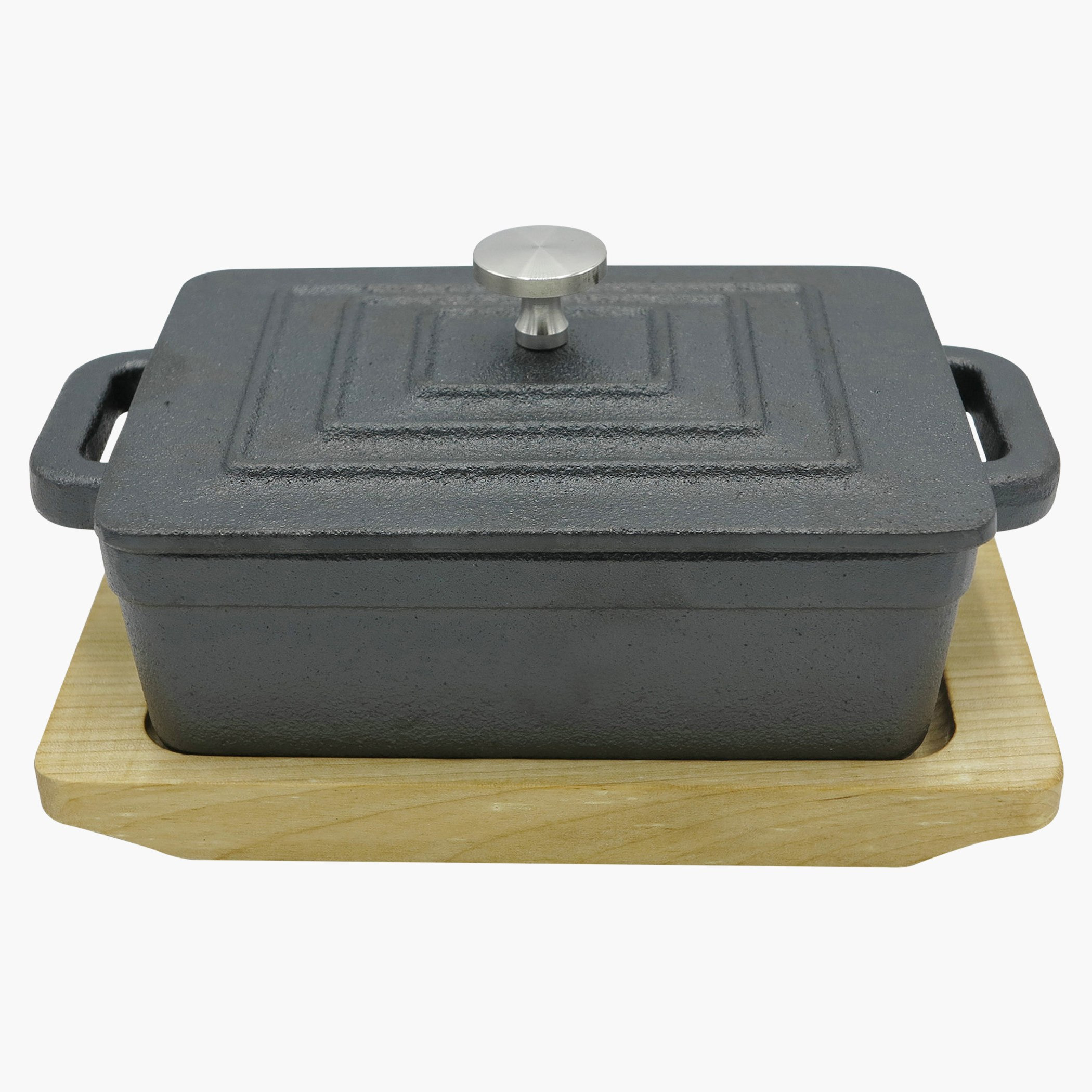 كسرولة حديديّة مستطيلة مع صينيّة من راج-hbxkitchen-kitchenware-foodpreparation-image-2