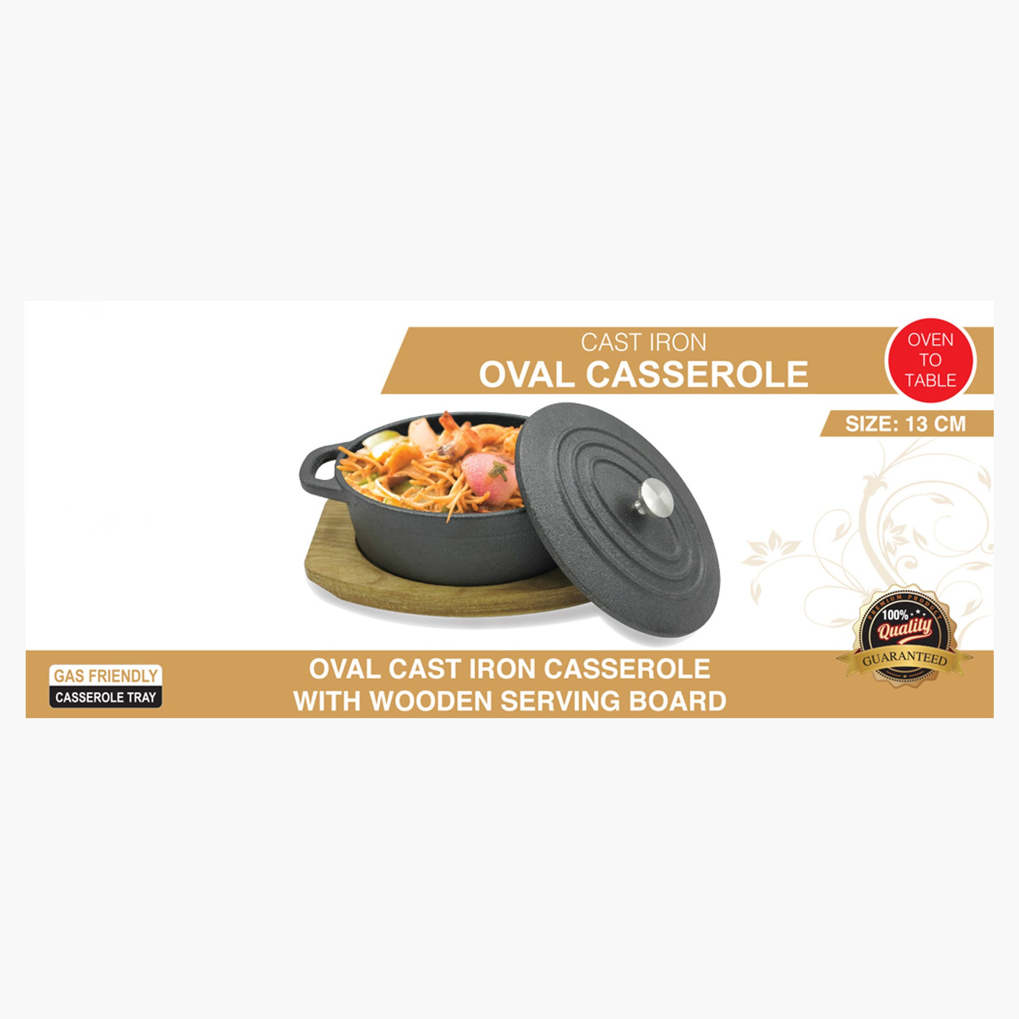 Oval Cast Iron Casserole with Tray-hbxkitchen-kitchenware-foodpreparation-image-4