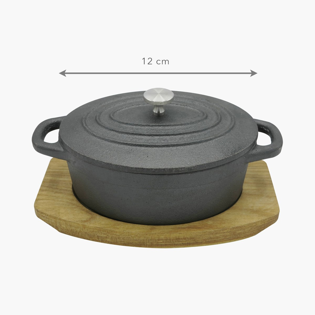 Oval Cast Iron Casserole with Tray-hbxkitchen-kitchenware-foodpreparation-image-5