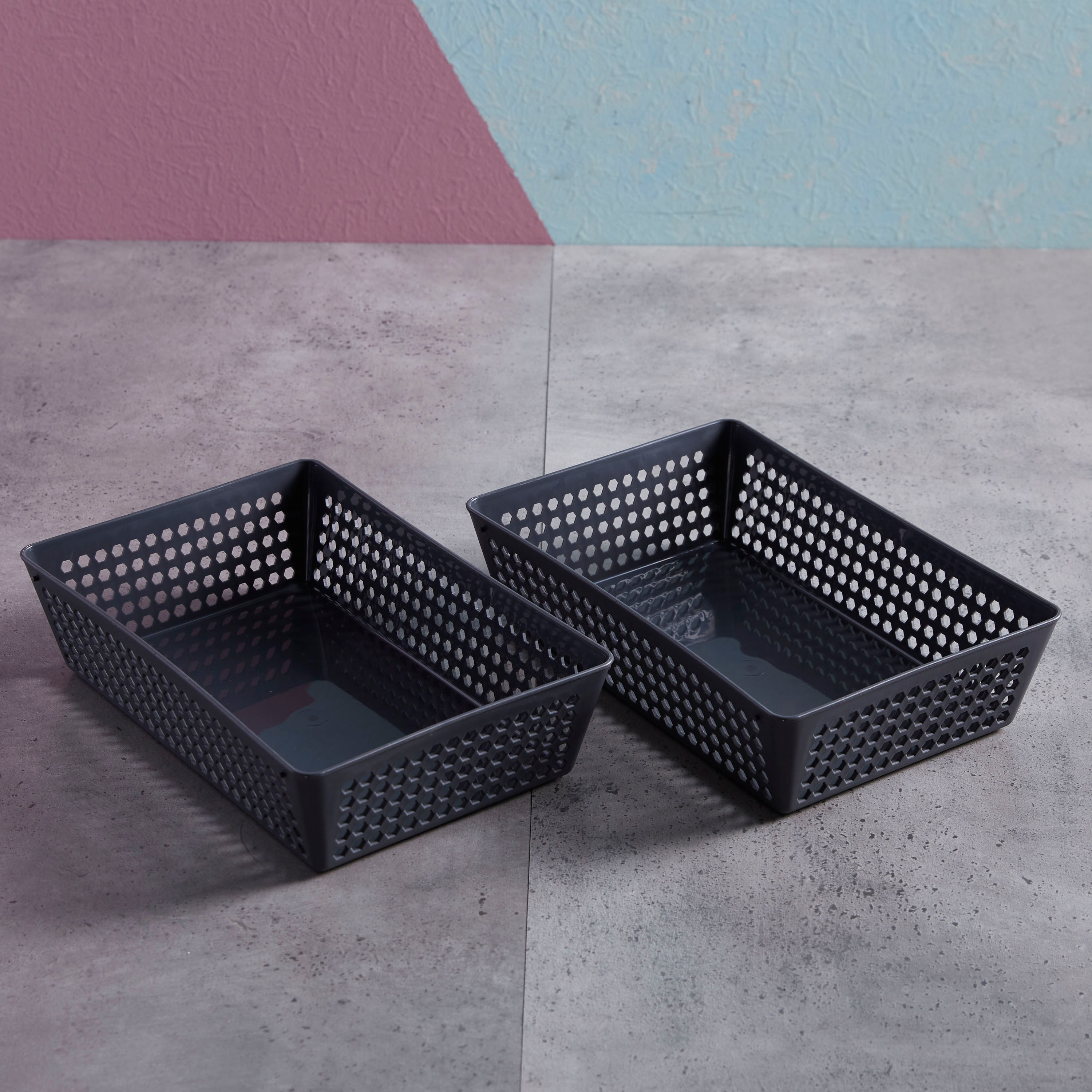 سلة تخزين عملية من فاشن - طقم من 5 قطع-hbxdecorandfurnishings-homeaccessories-storage-image-2