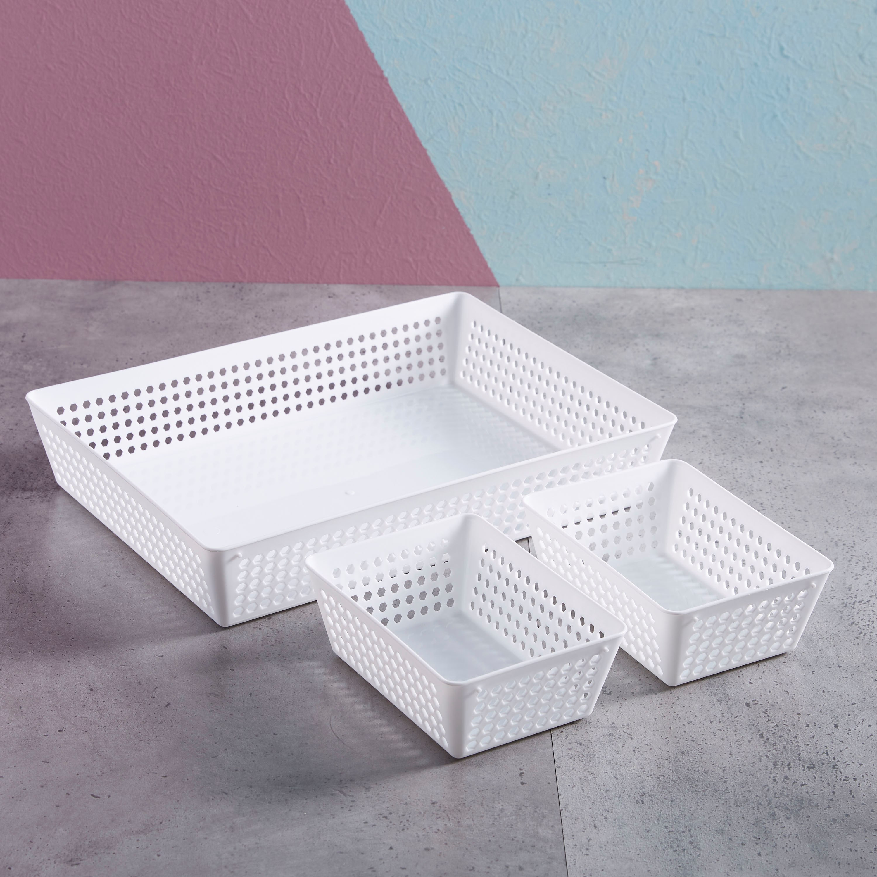 سلة تخزين عملية من فاشن - طقم من 5 قطع-hbxdecorandfurnishings-homeaccessories-storage-image-3