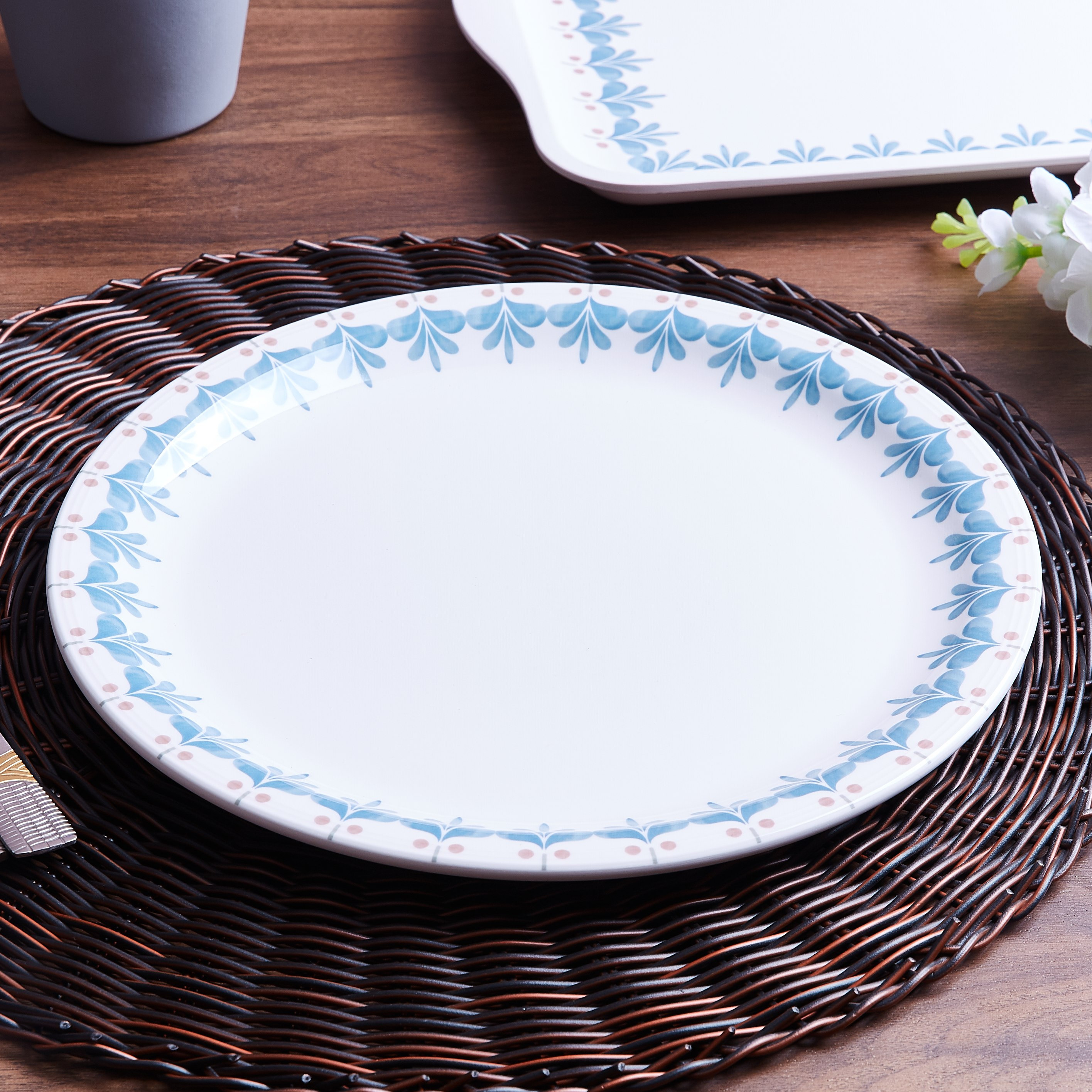 صحن عشاء من ميدو - 28 سم -hbxdecorandfurnishings-tabletop-crockery-image-1