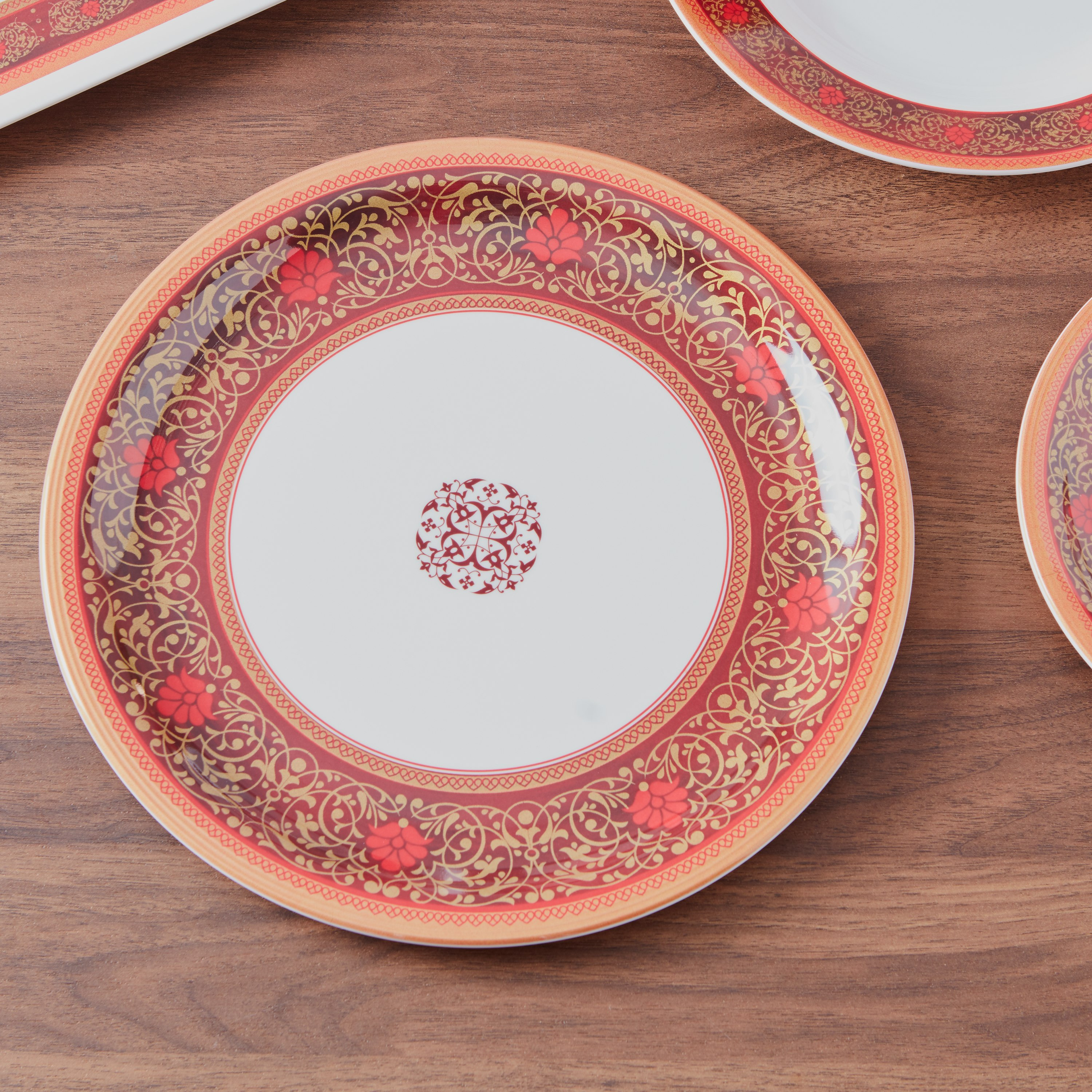 صحن عشاء رويال جولد - 28 سم -hbxdecorandfurnishings-tabletop-crockery-image-1