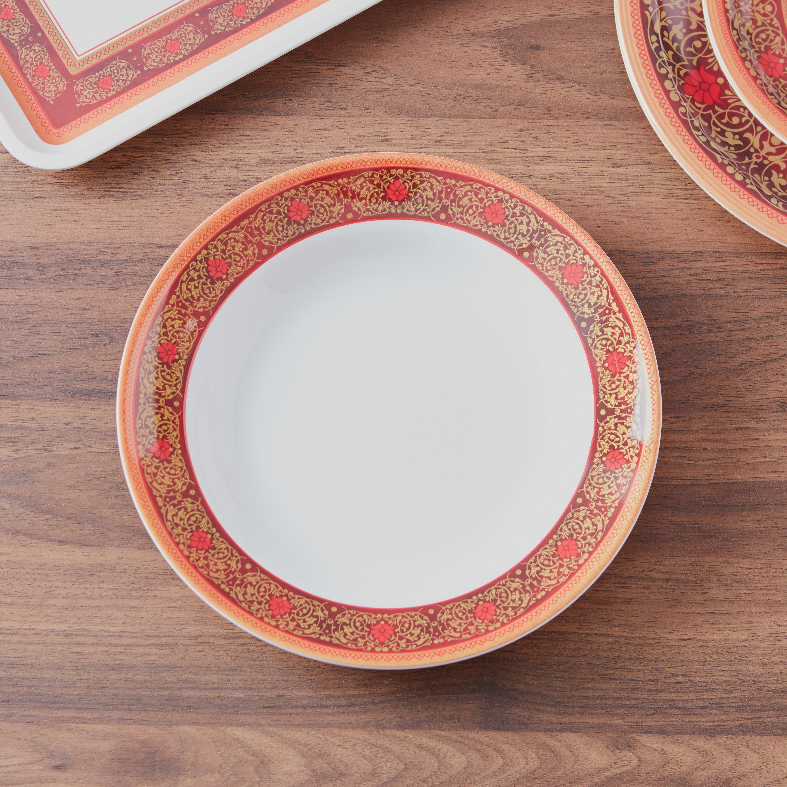صحن شوربة رويال جولد - 23 سم-hbxdecorandfurnishings-tabletop-crockery-image-1