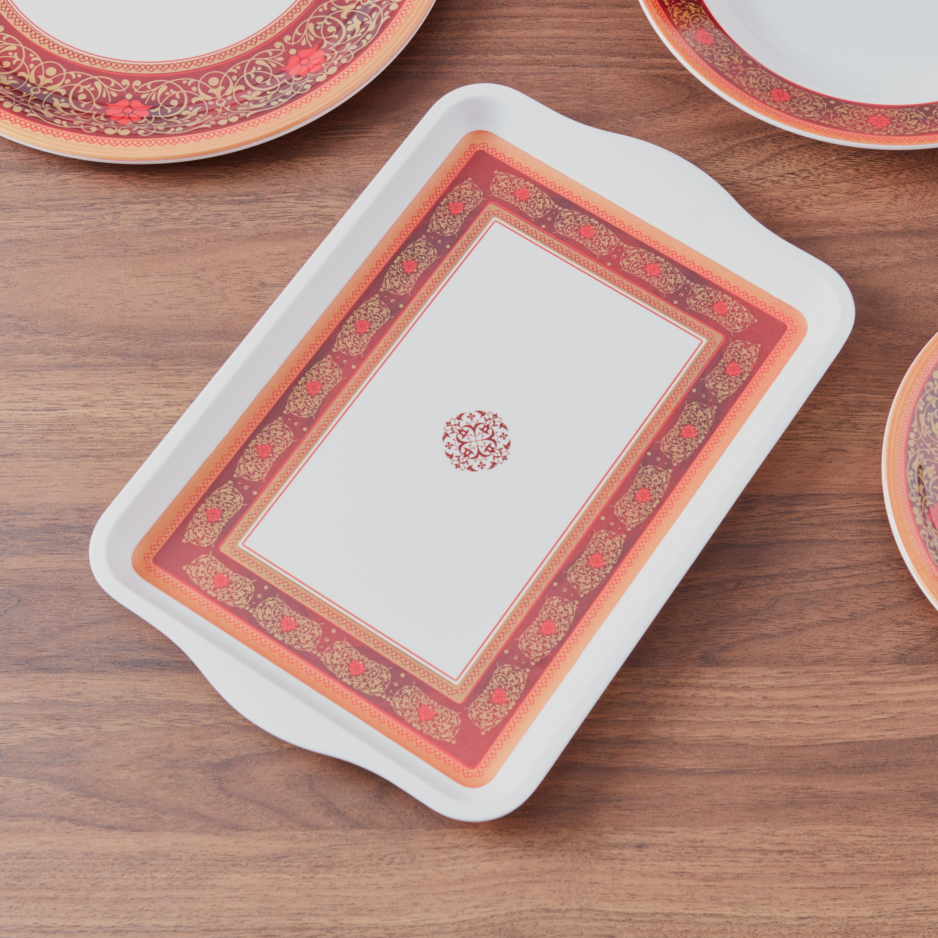 صينية تقديم رويال جولد - 30x18 سم -hbxdecorandfurnishings-tabletop-serveware-image-1