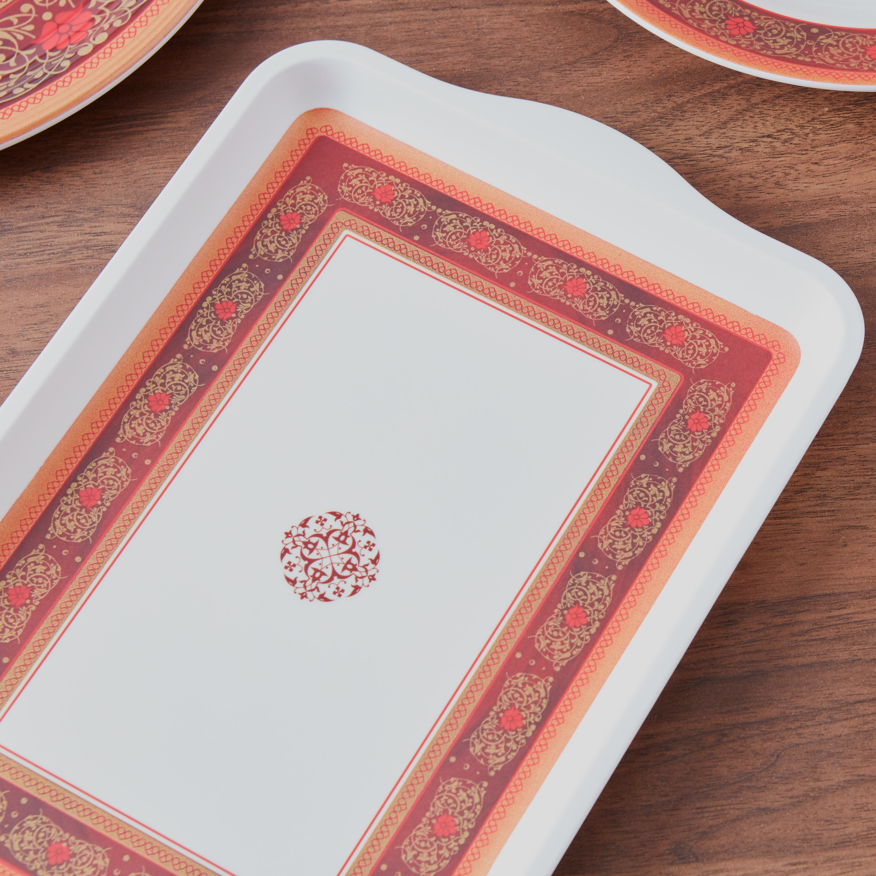 صينية تقديم رويال جولد - 30x18 سم -hbxdecorandfurnishings-tabletop-serveware-image-2
