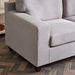 Lowa Left Right Fabric Corner Sofa with Ottoman-Sofas-thumbnailMobile-3