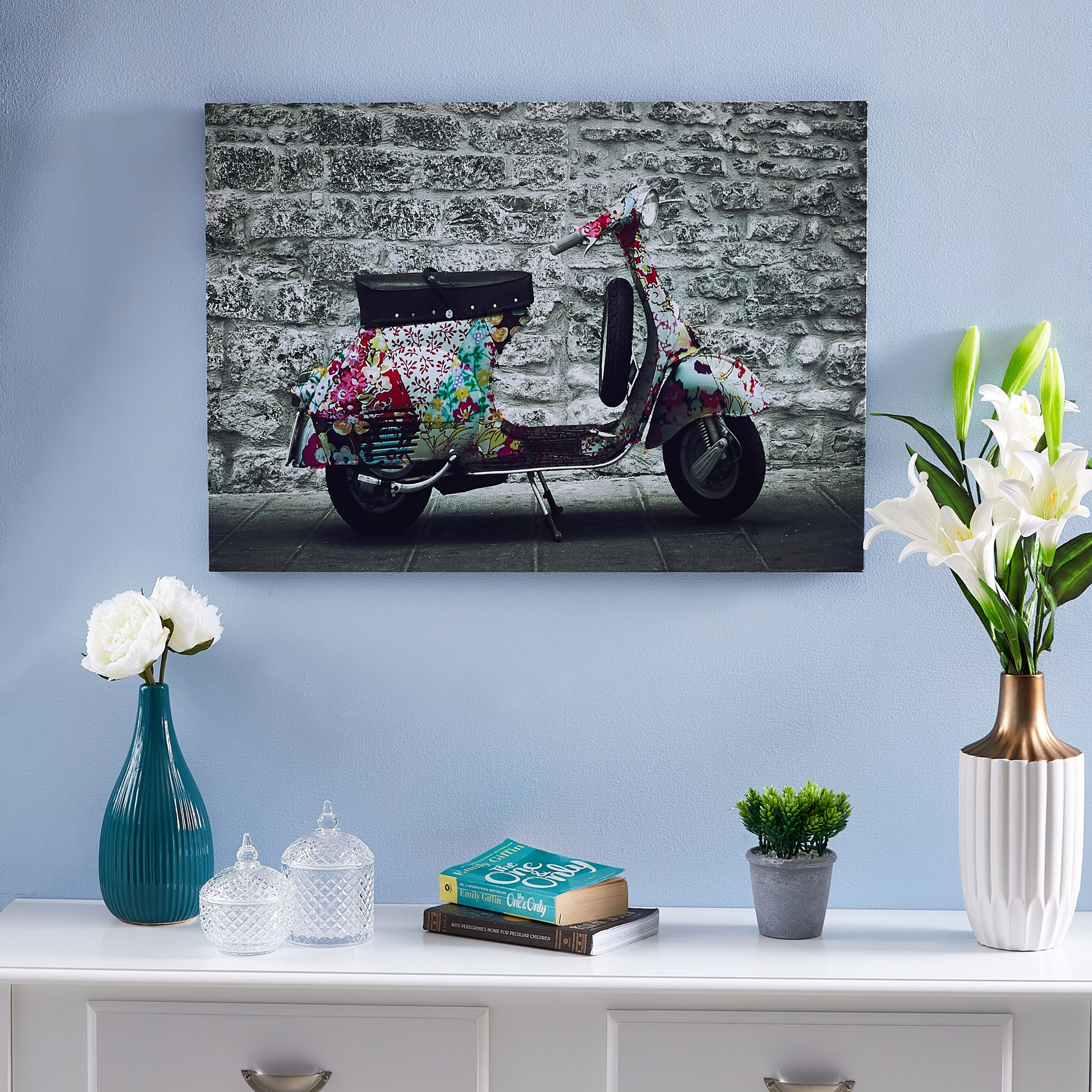 Scooter Framed Printed Canvas-PROMO_HB_AE_B1G1_250925-image-4