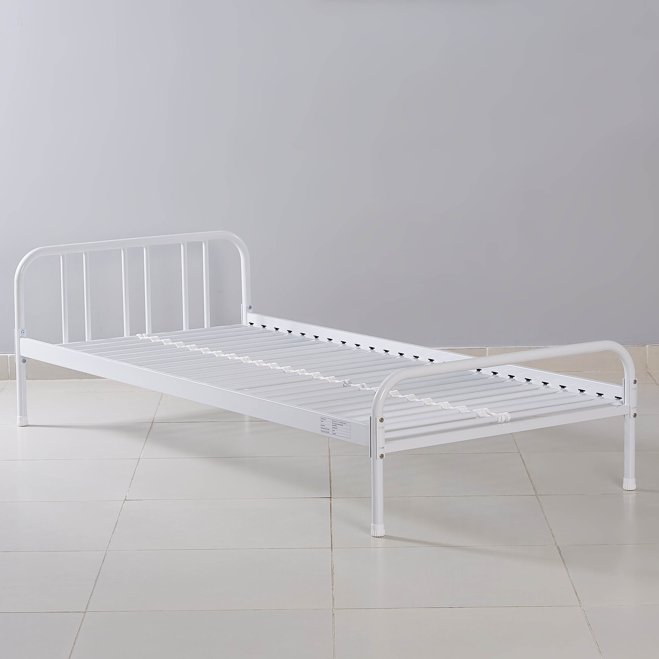 Movo Cooper Metal Single Bed - 90x200 cm-hbxfurniture-bedsandbedsets-beds-single-image-6