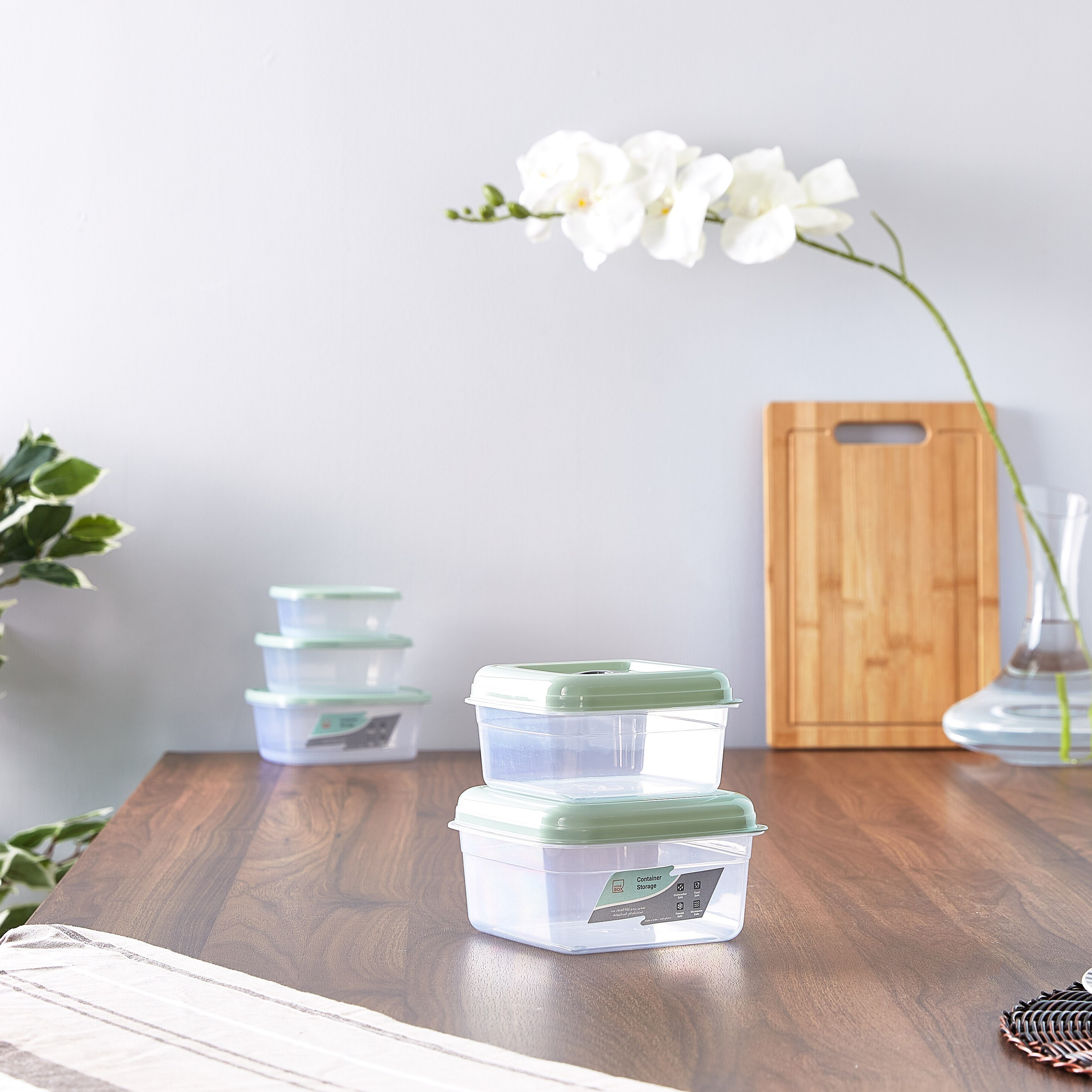 حاوية تخزين بقفل اغلاق وفتحة تهوية من سبيكترا - طقم من قطعتين-hbxhomeware-hbxkitchen-image-4