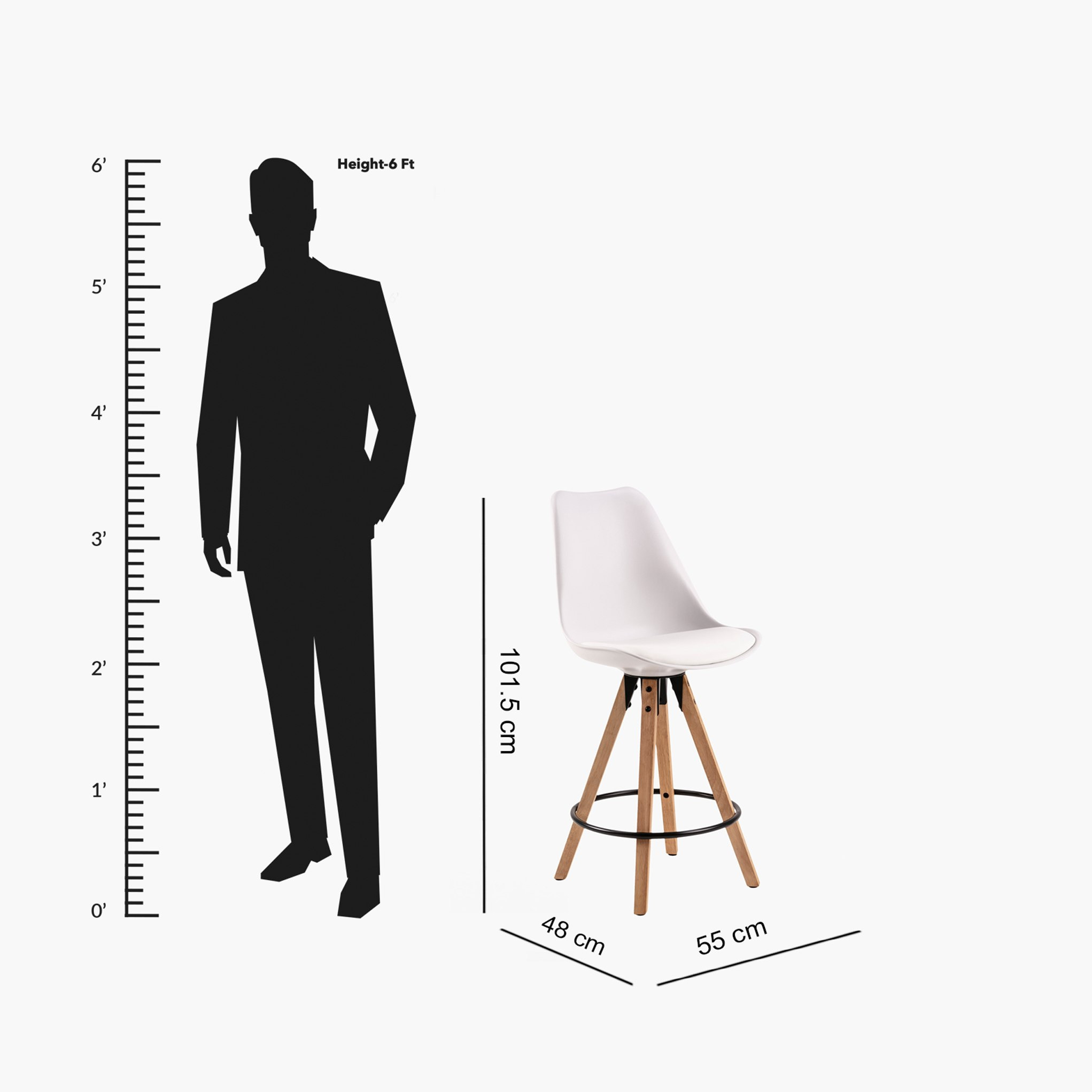 كرسي مرتفع مقعد واحد من دايمو-hbxfurniture-diningroom-barcountersandbarstools-image-9