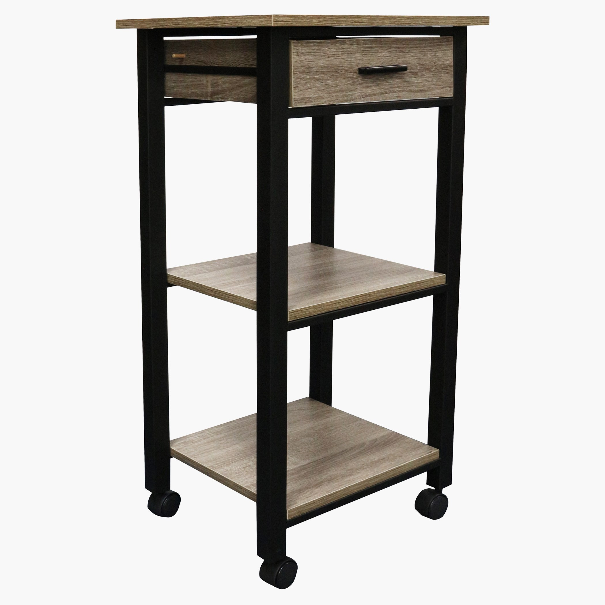 Blair 2-Tier Medium Kitchen Trolley-hbxlivingroom-tablesandstands-servingtrolleys-image-2