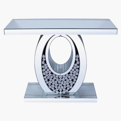 Ritz Console Table with Embellished Mirror