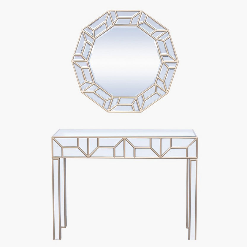 Venice Console Table and Mirror-Console Tables-image-0