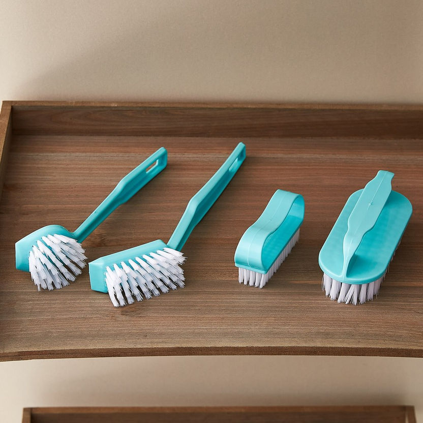 Alina 4-Piece Deep Cleaning Multiutility Brush Set-Cleaning Accessories-image-0