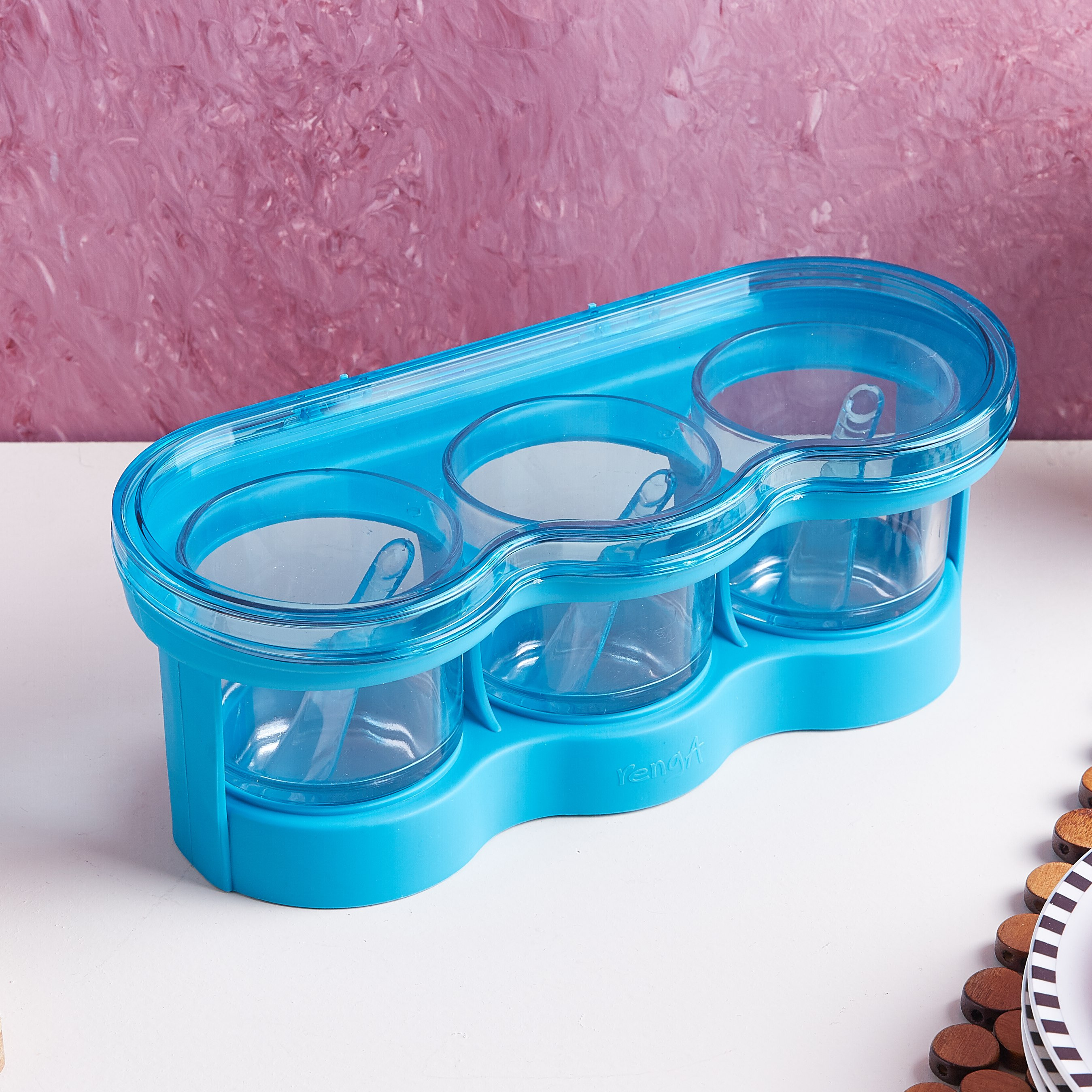 طقم برطمانات توابل 3 فتحات من تريون - 280 مل-hbxhomeware-hbxkitchen-image-1