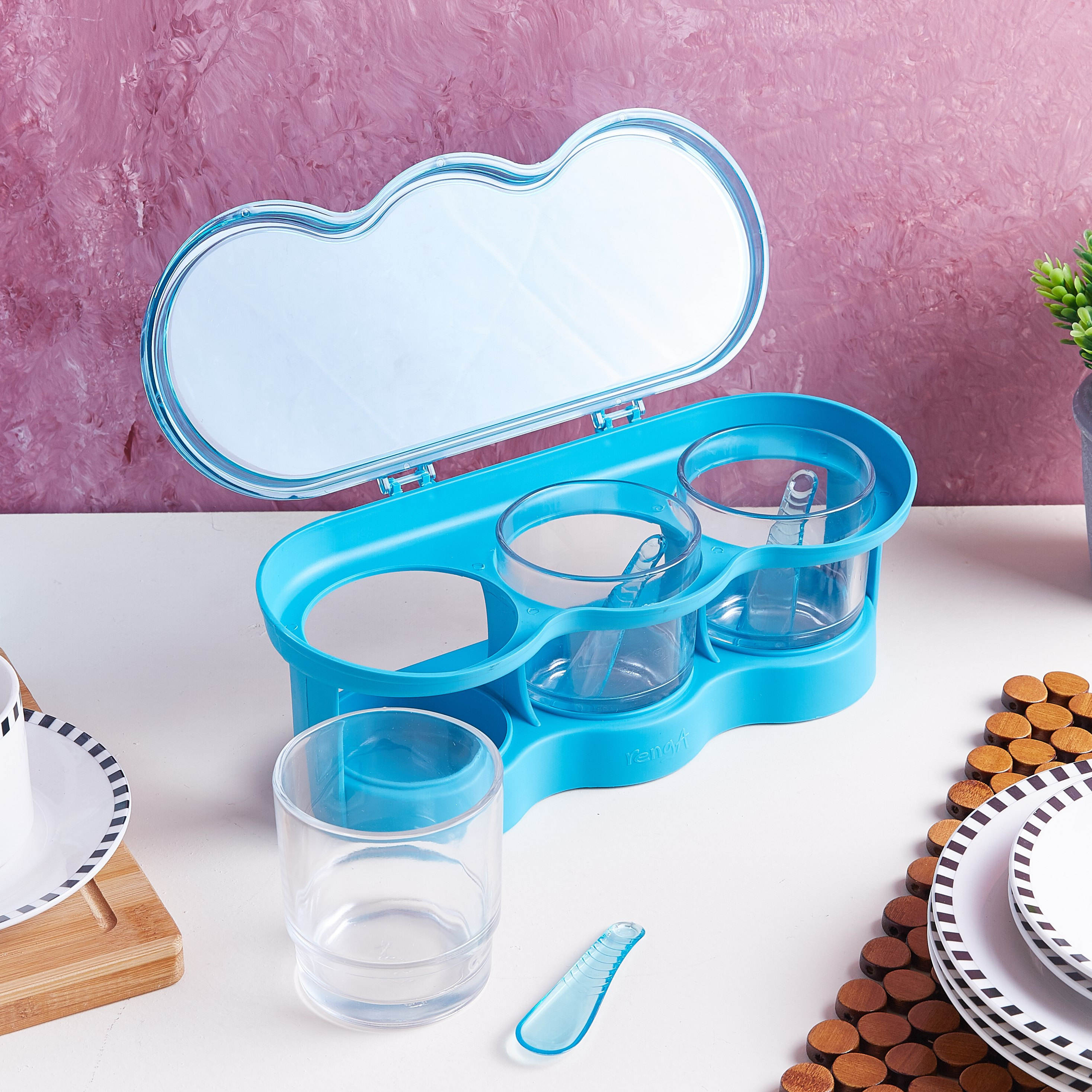 طقم برطمانات توابل 3 فتحات من تريون - 280 مل-hbxhomeware-hbxkitchen-image-2