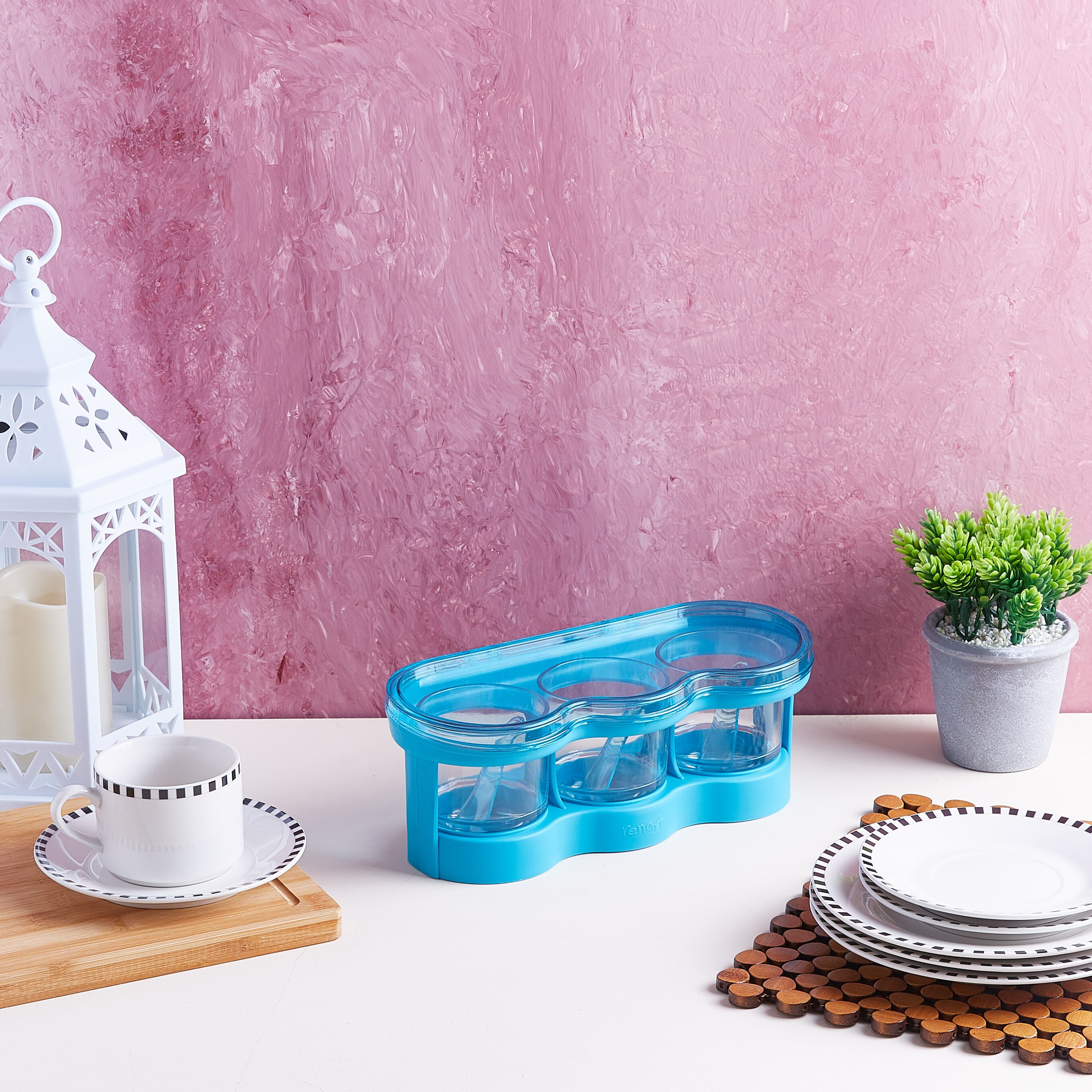 طقم برطمانات توابل 3 فتحات من تريون - 280 مل-hbxhomeware-hbxkitchen-image-3