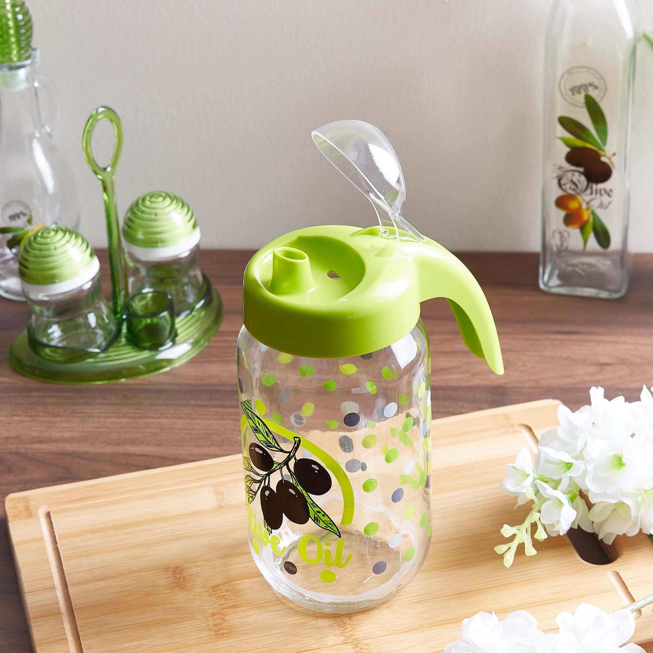 قارورة زيت مزخرفة من آريس -1 لتر-hbxhomeware-hbxkitchen-image-2