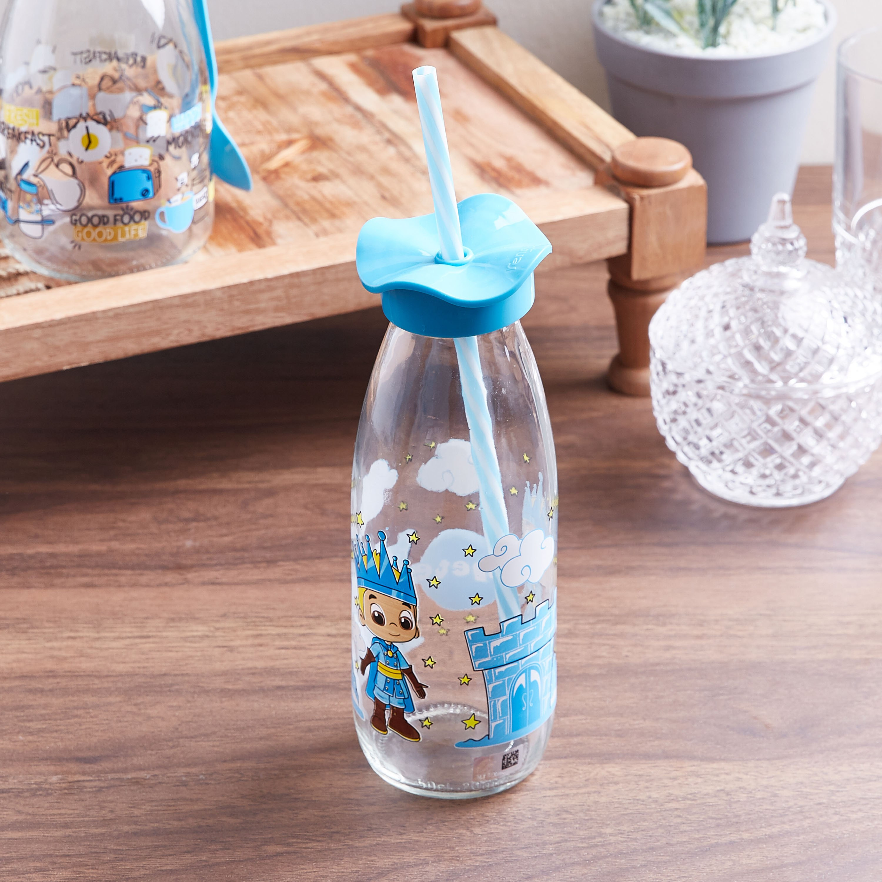 Niloya Bottle with Straw - 500 ml-hbxhomeware-hbxkitchen-image-1