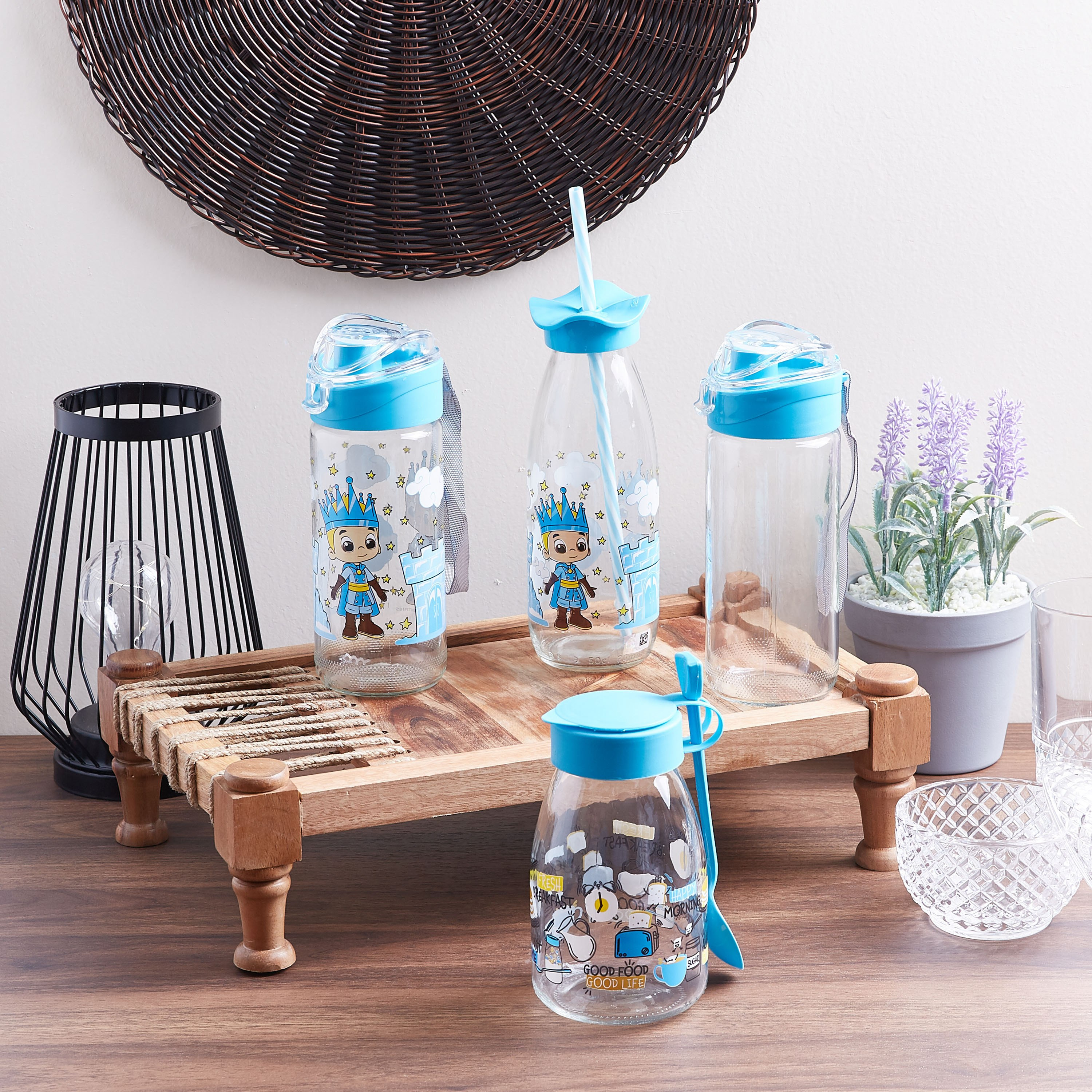 قارورة زبادي مع ملعقة من نوفا - 370 مل-hbxhomeware-hbxkitchen-image-3