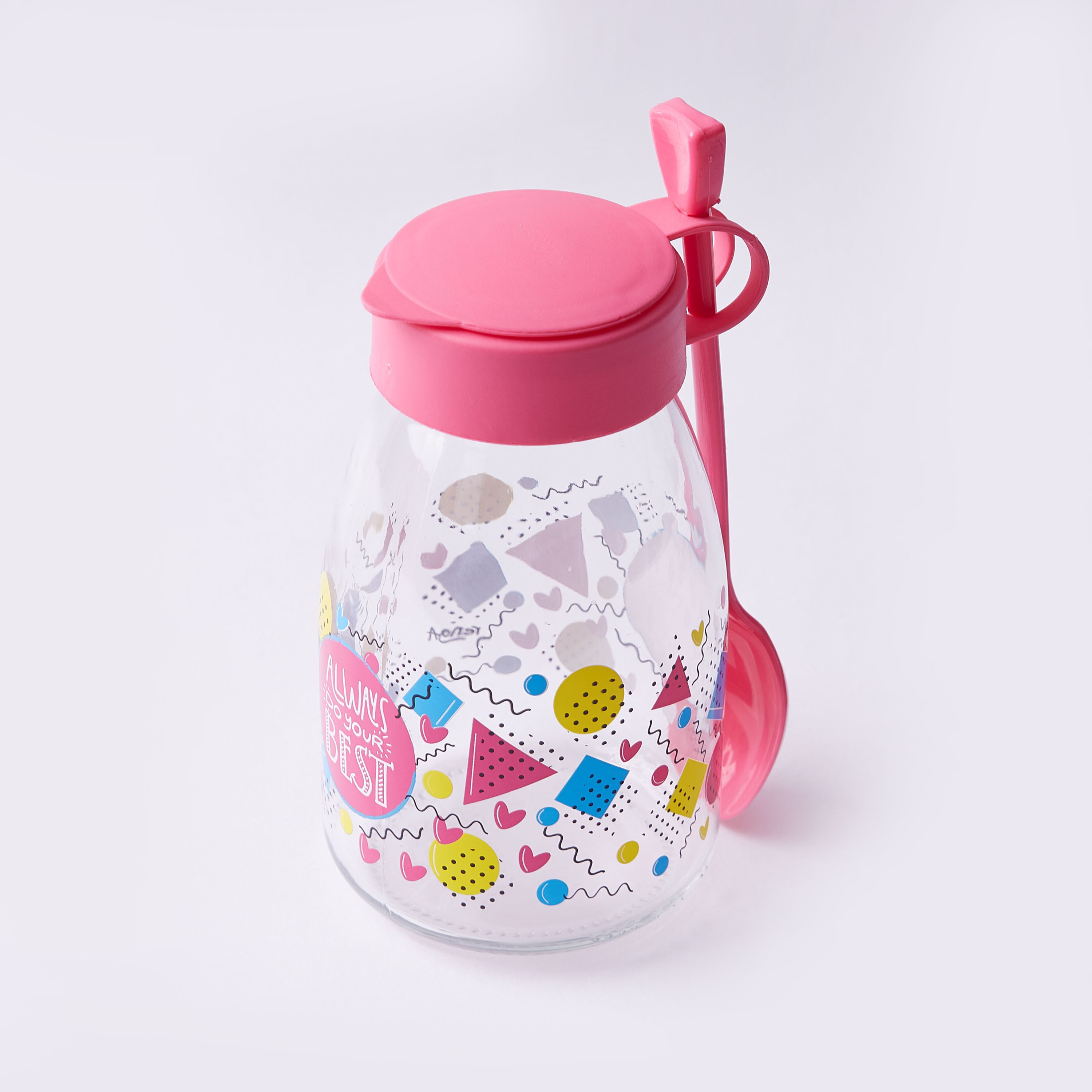 قارورة زبادي مع ملعقة نوفا - 370 لتر-hbxhomeware-diningandtabletop-bottles-image-4