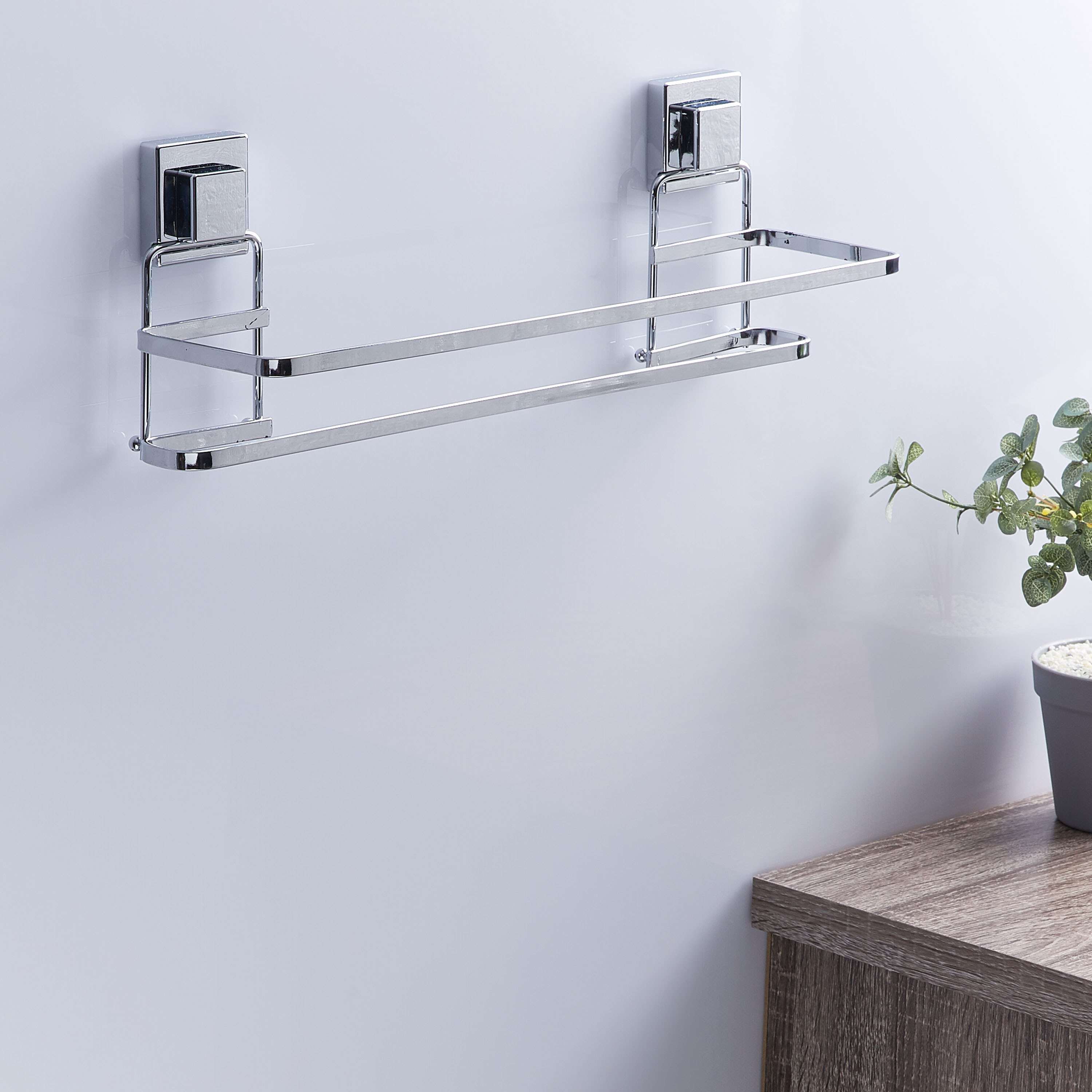 Smartloc Vacuum Double Towel Bar