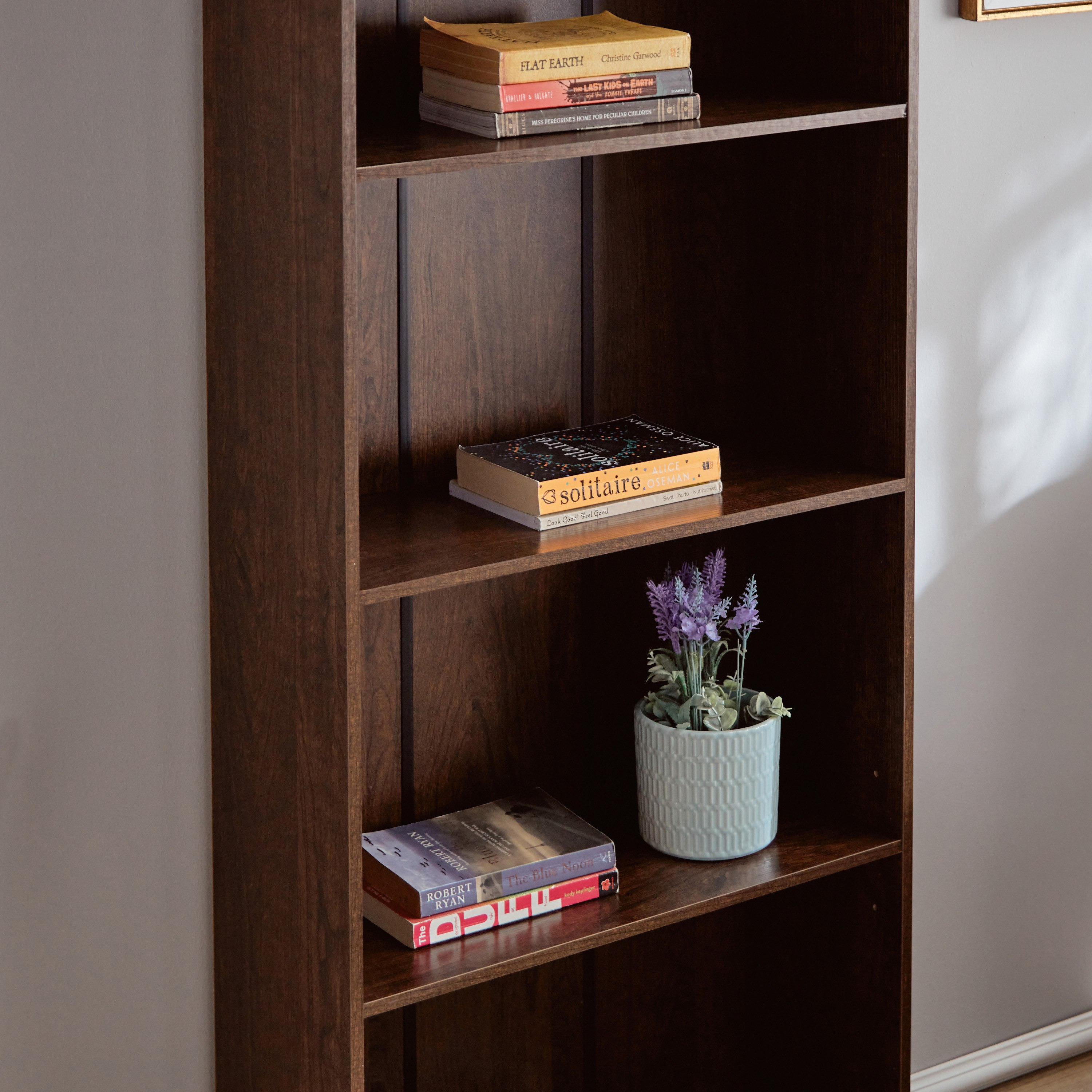 خزانة كتب بـ5 أرفف من أجاتا-hbxfurniture-office-bookcases-image-4
