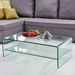 Clarity Coffee Table with Shelf-Coffee Tables-thumbnail-0