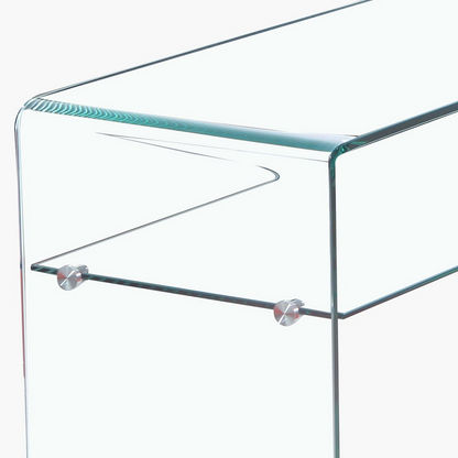 Clarity Console Table with Shelf
