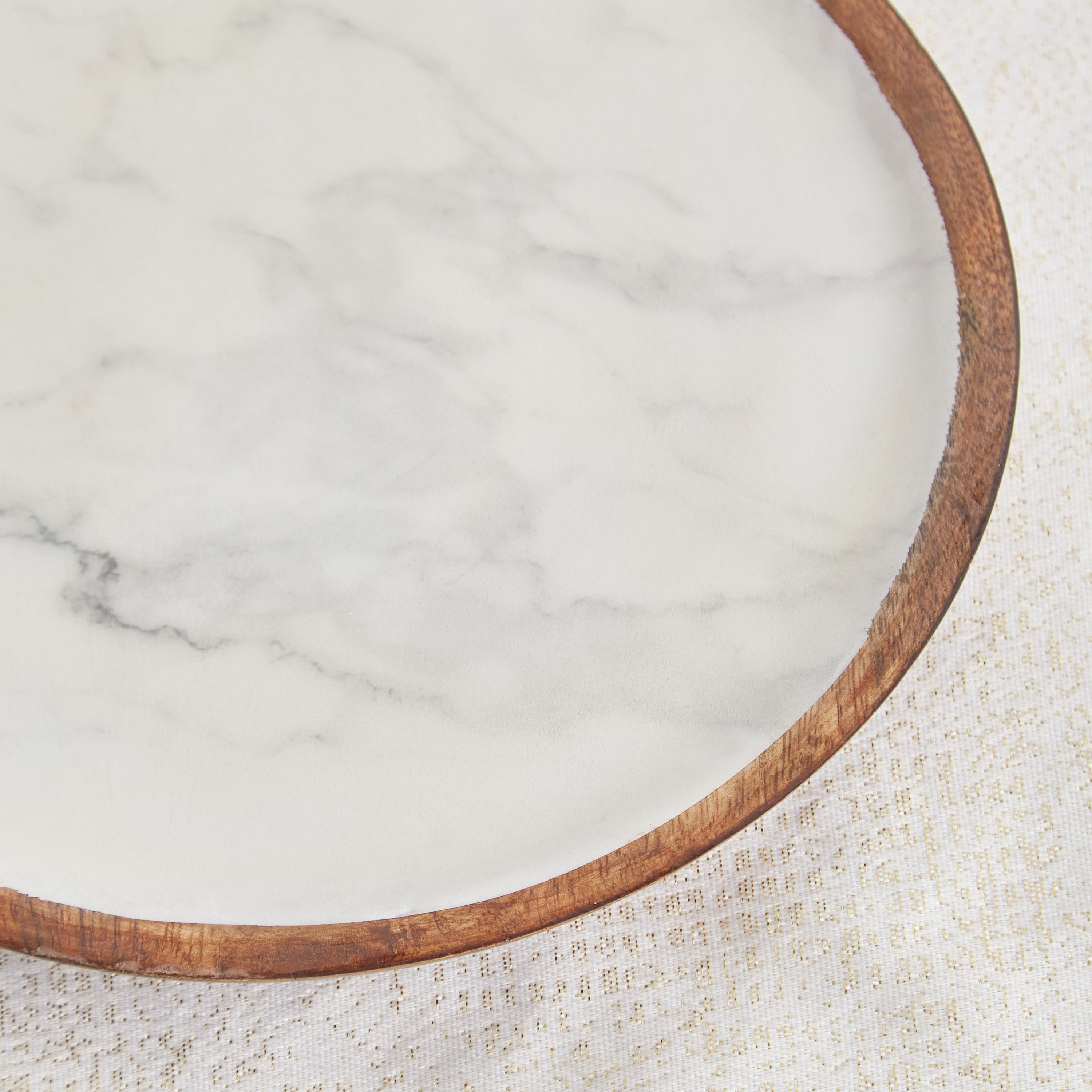 صحن عشاء خشبي من إندي فايب - 20 سم-hbxdecorandfurnishings-tabletop-serveware-image-3