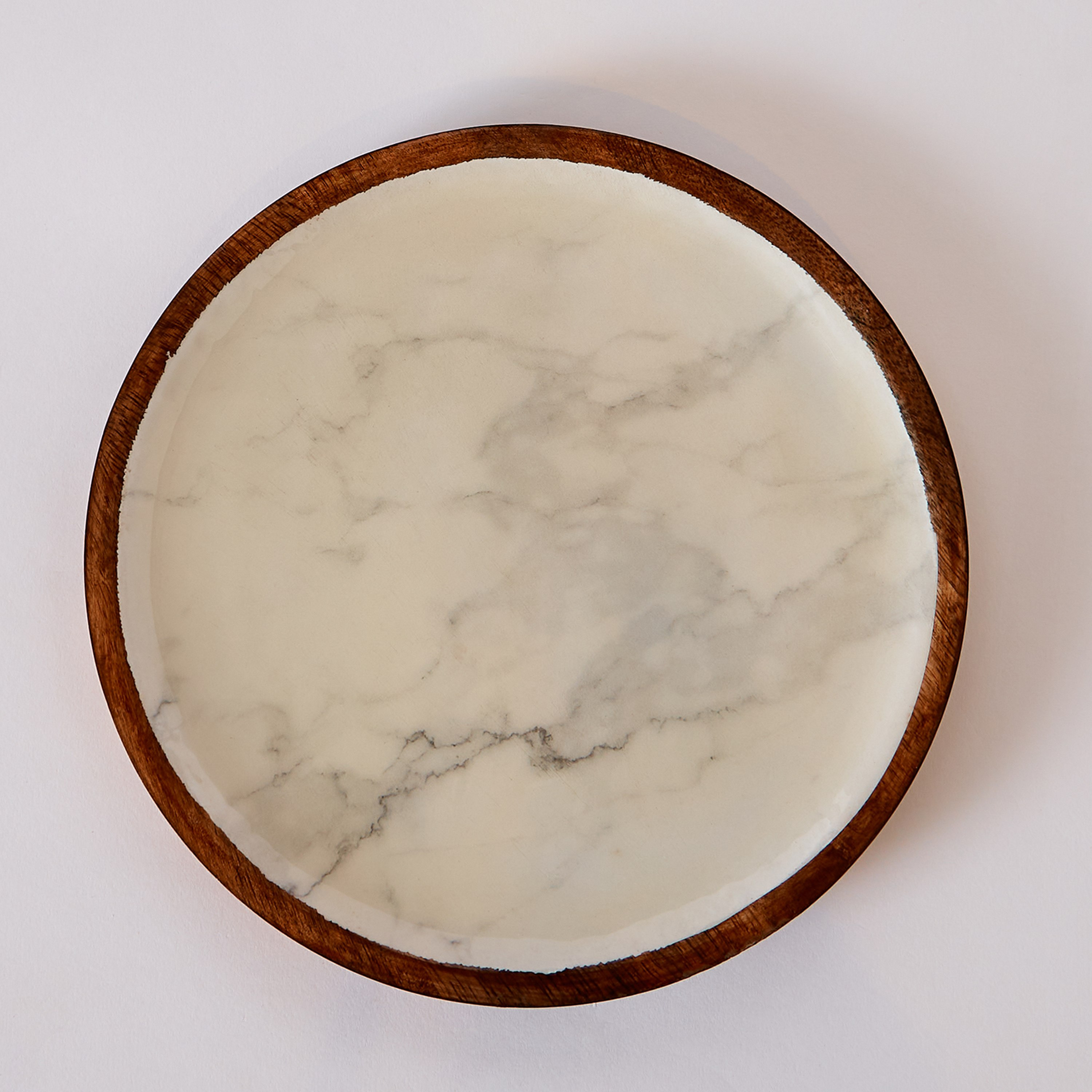 صحن عشاء خشبي من إندي فايب - 20 سم-hbxdecorandfurnishings-tabletop-serveware-image-5