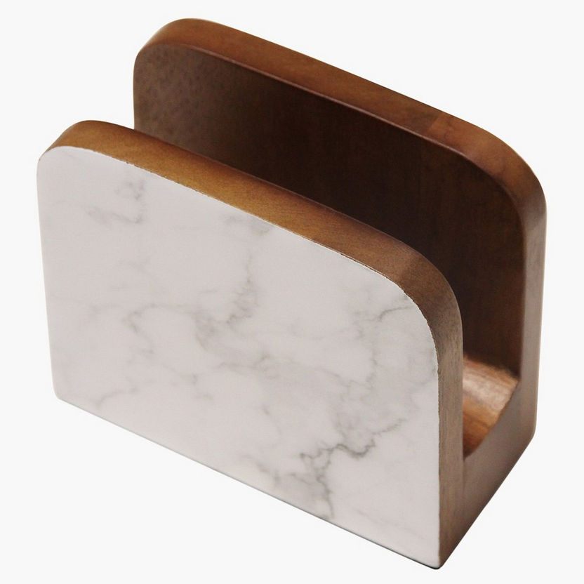 Indie Vibe Wooden Tissue Holder-Serveware-image-2