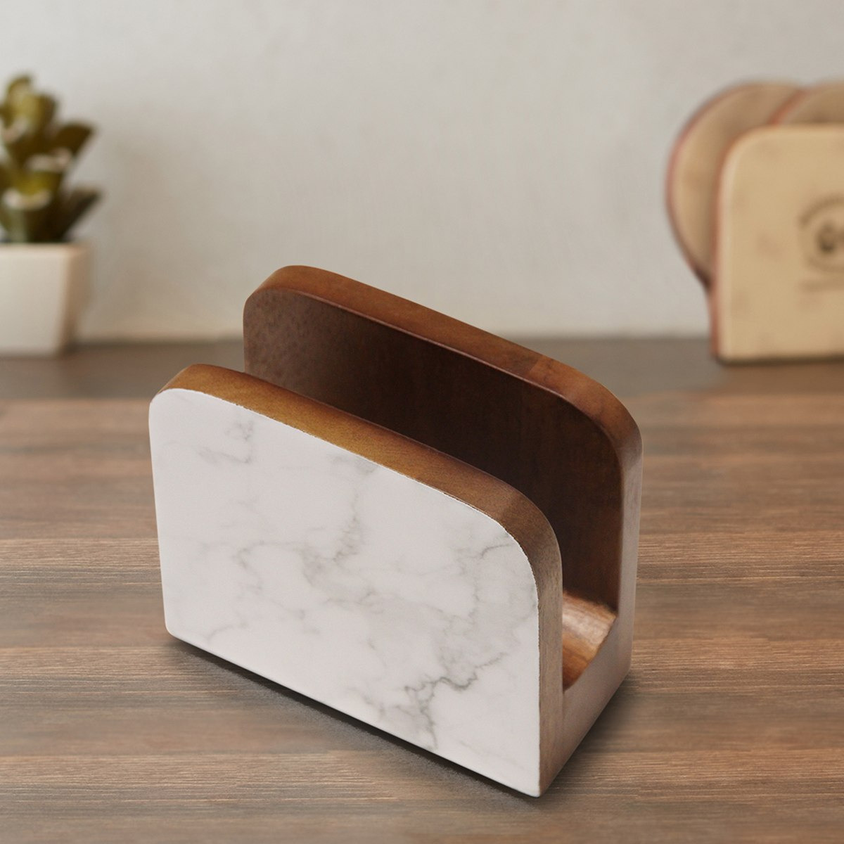 علبة مناديل خشبيّة من إندي فايب-hbxdecorandfurnishings-tabletop-serveware-image-1
