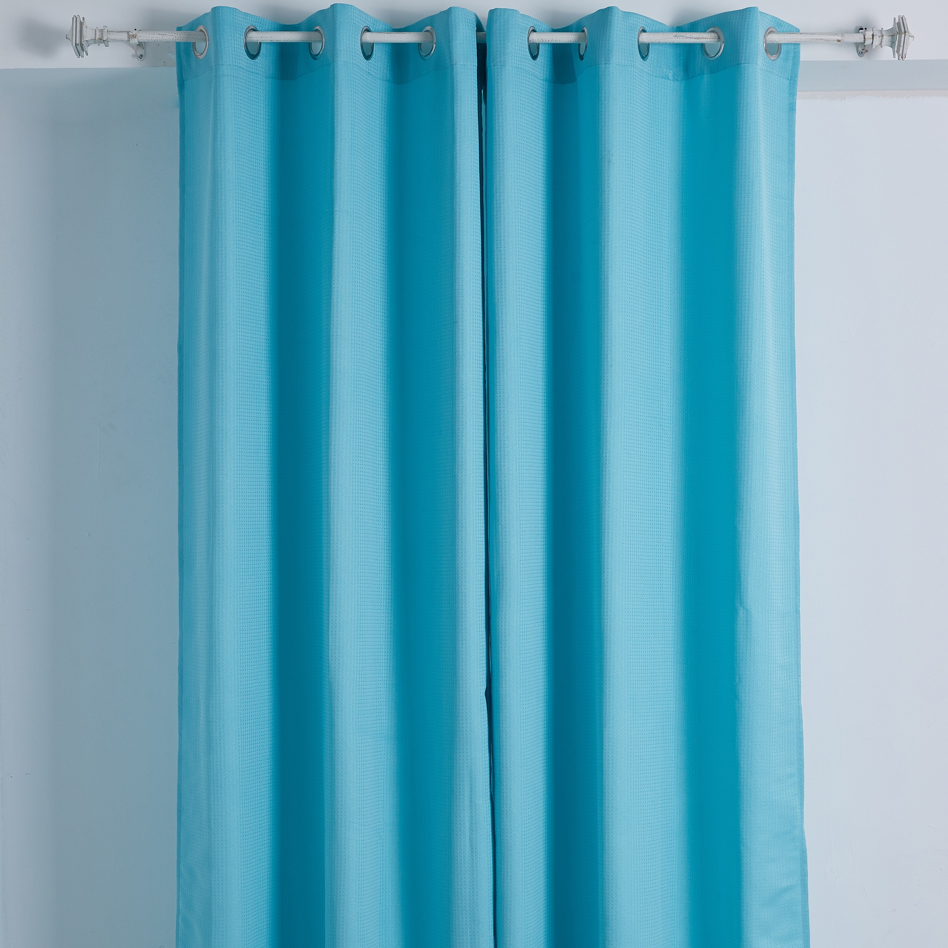 Accura Jacquard Curtain Pair - 110x240 cm-hbxbedroom-windowcoverings-curtains-image-1