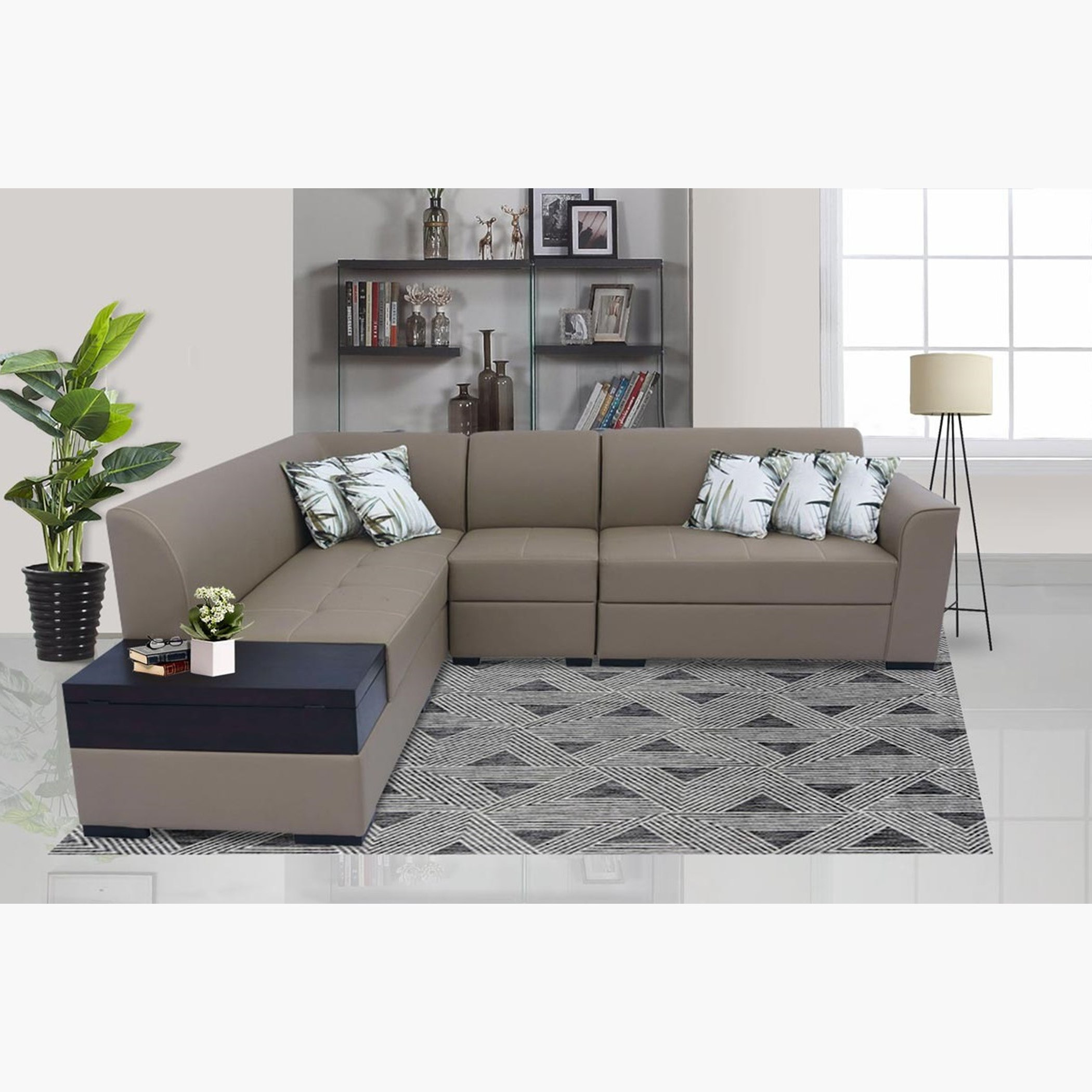 Kayson Left Corner Tufted Sofa with 2-Scatter Cushions-hbxlivingroom-sofasandarmchairs-sofas-image-1