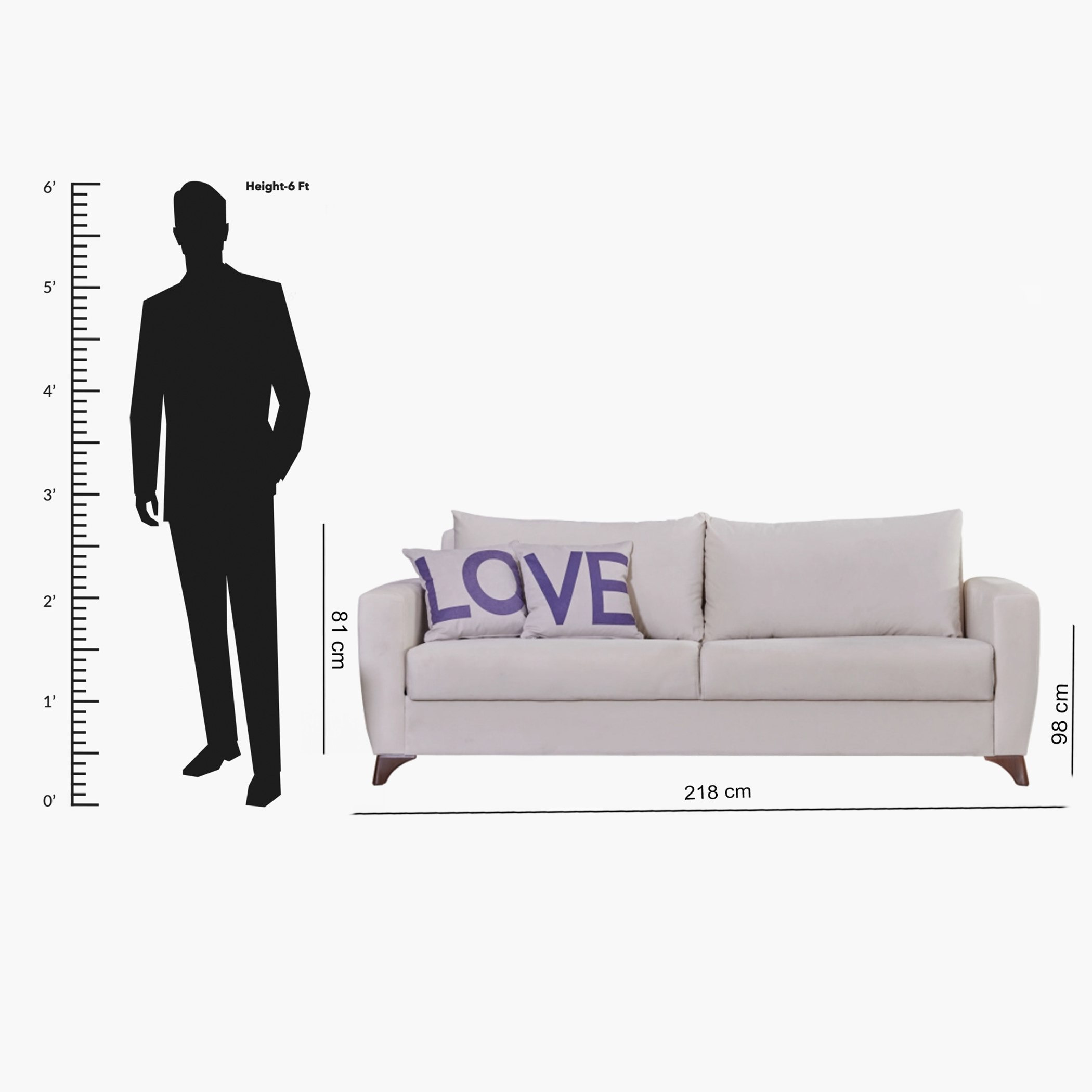 كنبة سرير 3 مقاعد بوحدة تخزين ووسائد منفصلة من هوب-hbxlivingroom-sofasandarmchairs-sofas-image-6