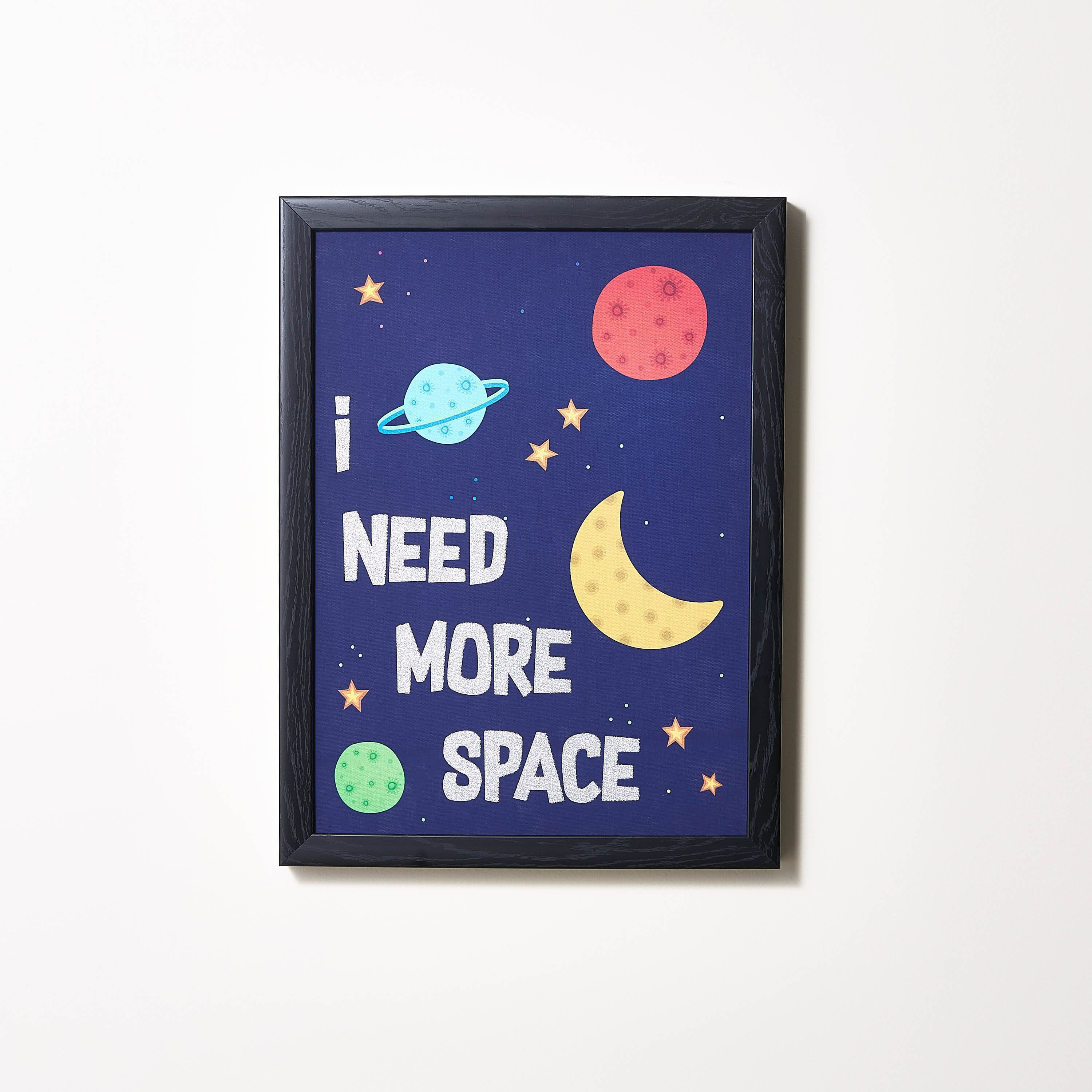 I Need More Space Slogan Printed Canvas-hbxhomeware-hbxkidsandyouth-image-1