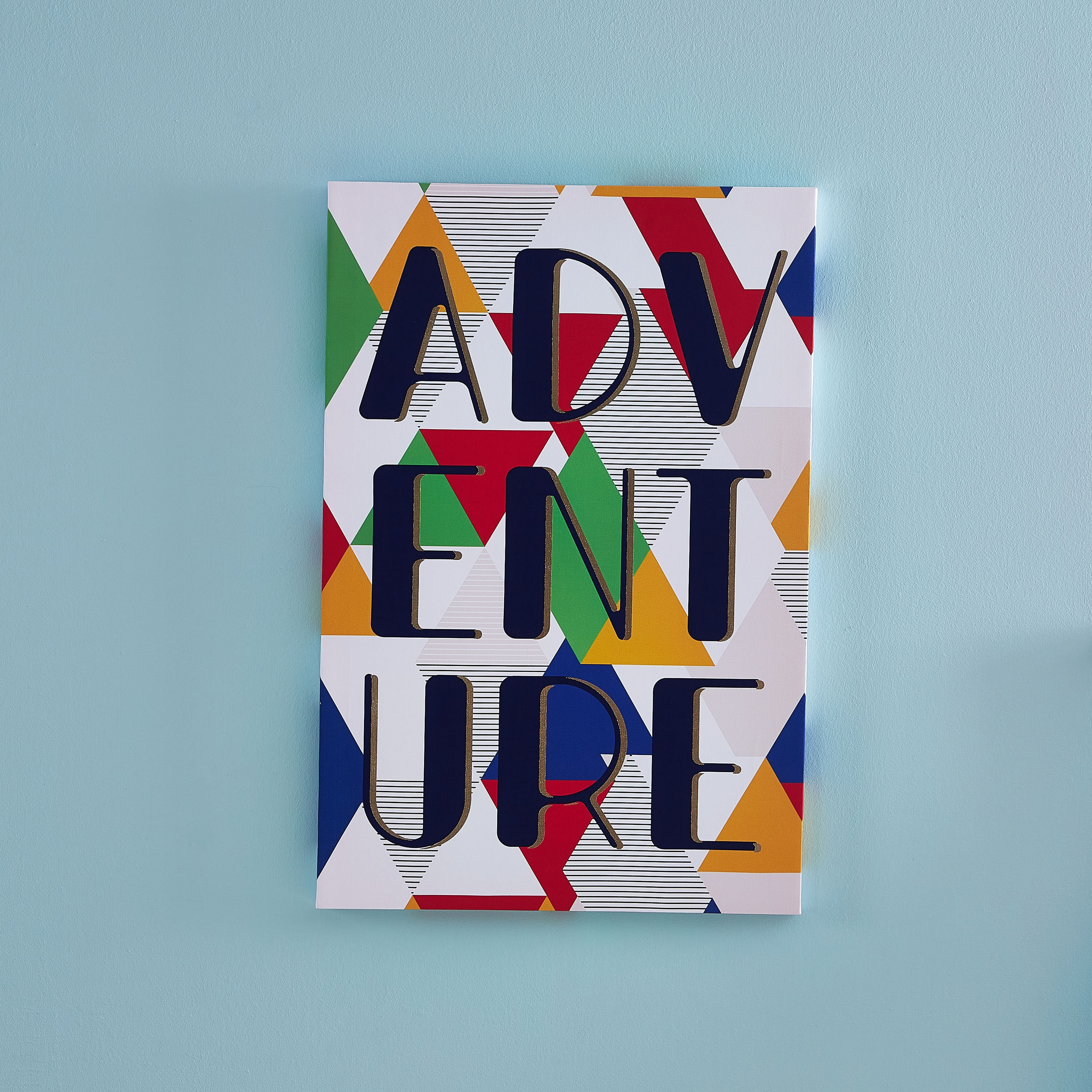 لوحة كانفاس بطبعات أدفنتشير بتشطيب فويل-hbxhomeware-hbxkidsandyouth-image-1