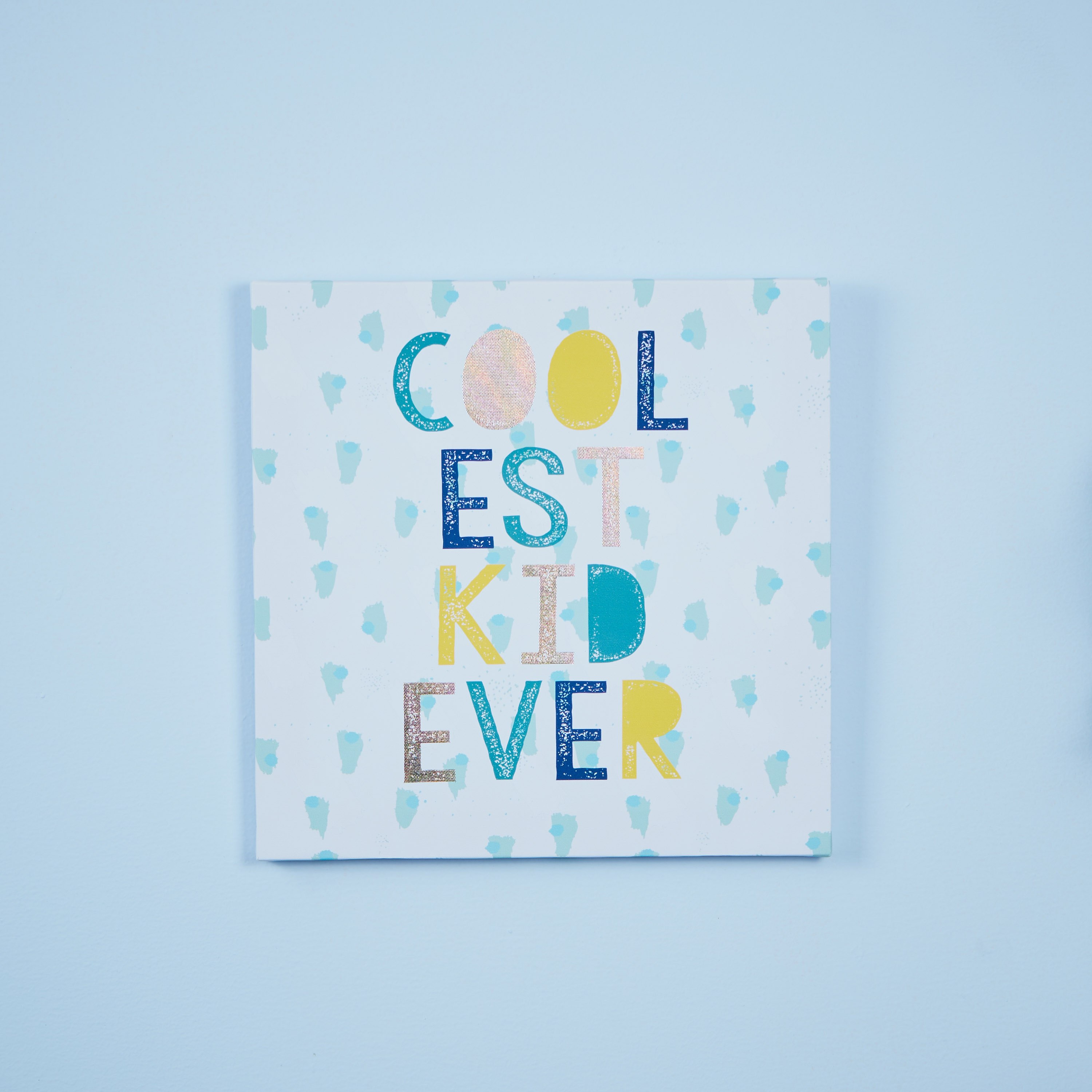 لوحة كانفاس بطبعات نصية بفويل ذهبي-hbxhomeware-hbxkidsandyouth-image-1