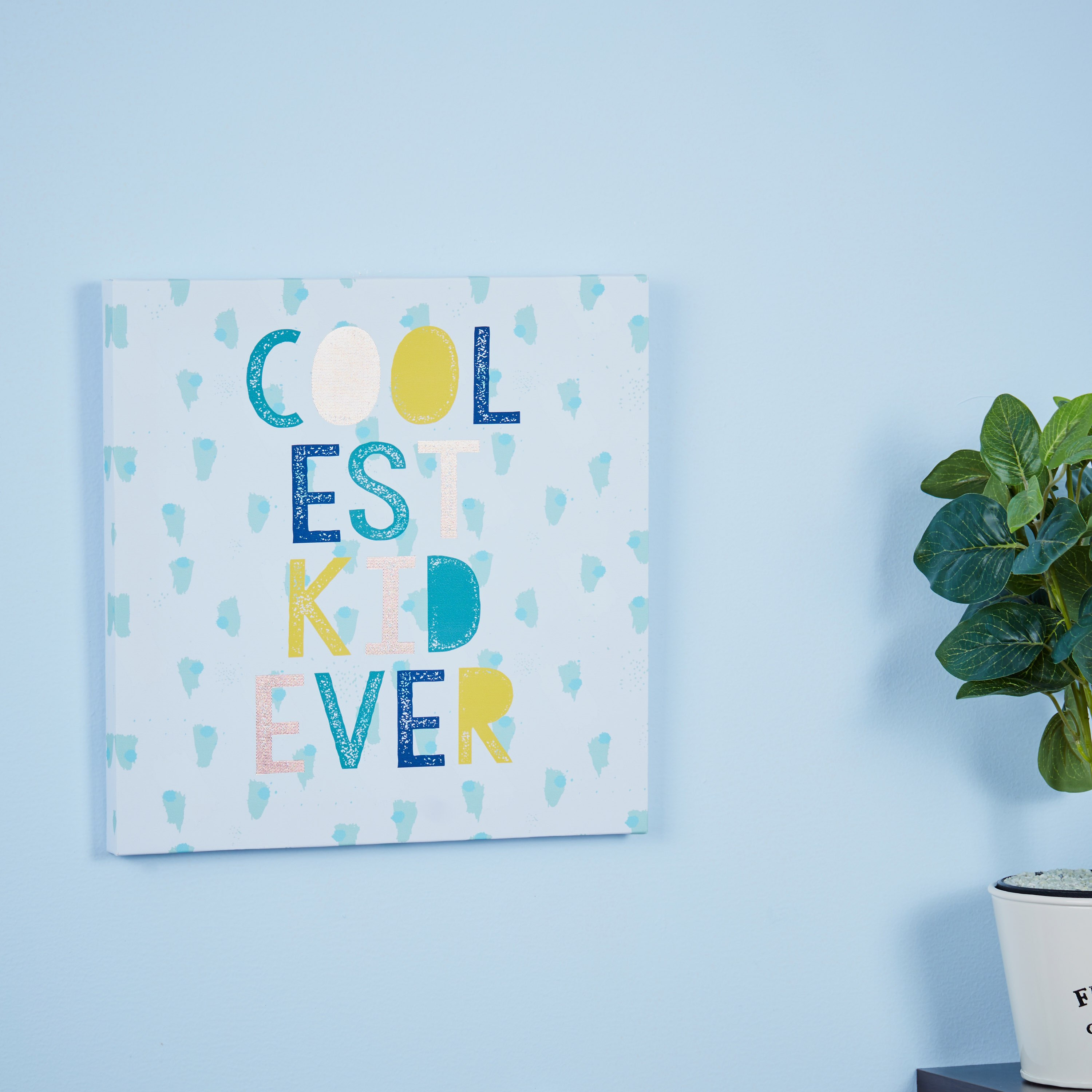 لوحة كانفاس بطبعات نصية بفويل ذهبي-hbxhomeware-hbxkidsandyouth-image-2
