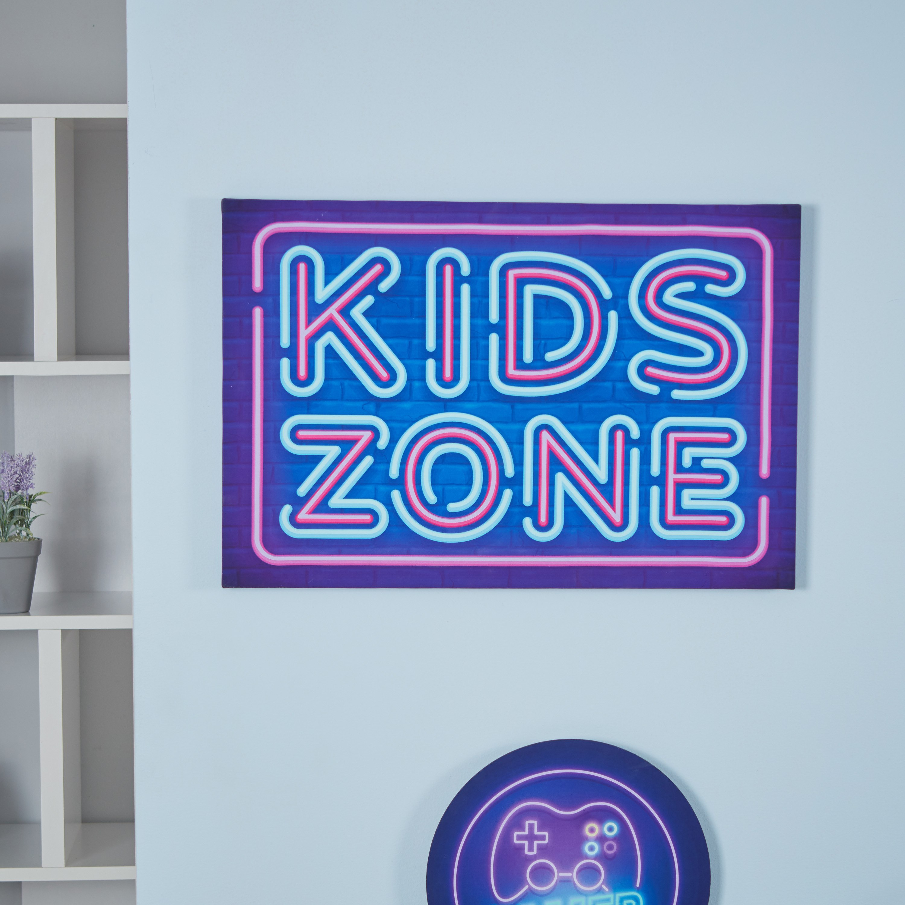 لوحة كانفاس بطبعات كيدس زون-hbxhomeware-hbxkidsandyouth-image-1