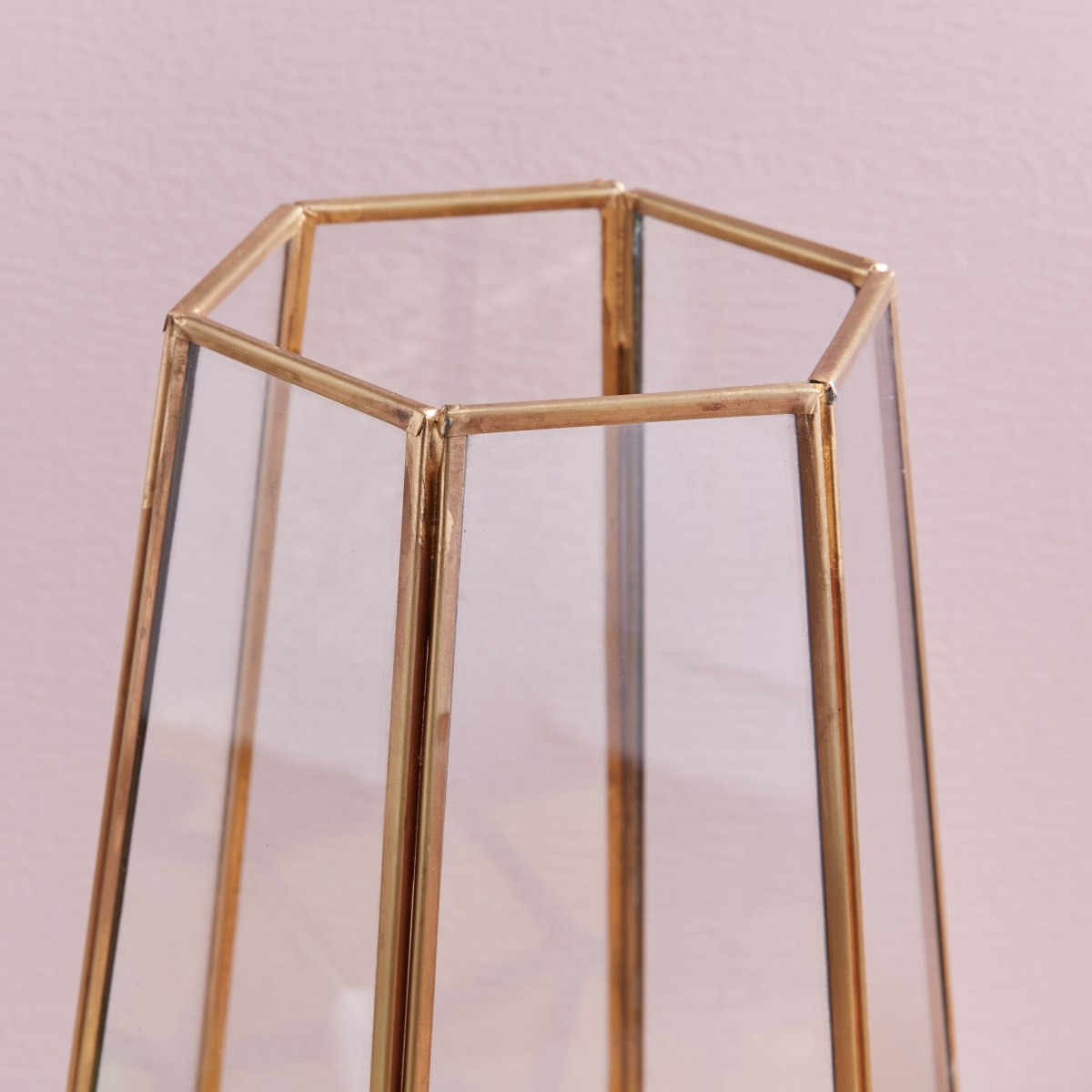 مزهرية زجاجية مزيّنة من أركيديا - 32×23×40 سم-hbxbedroom-decorandaccessories-vases-image-2