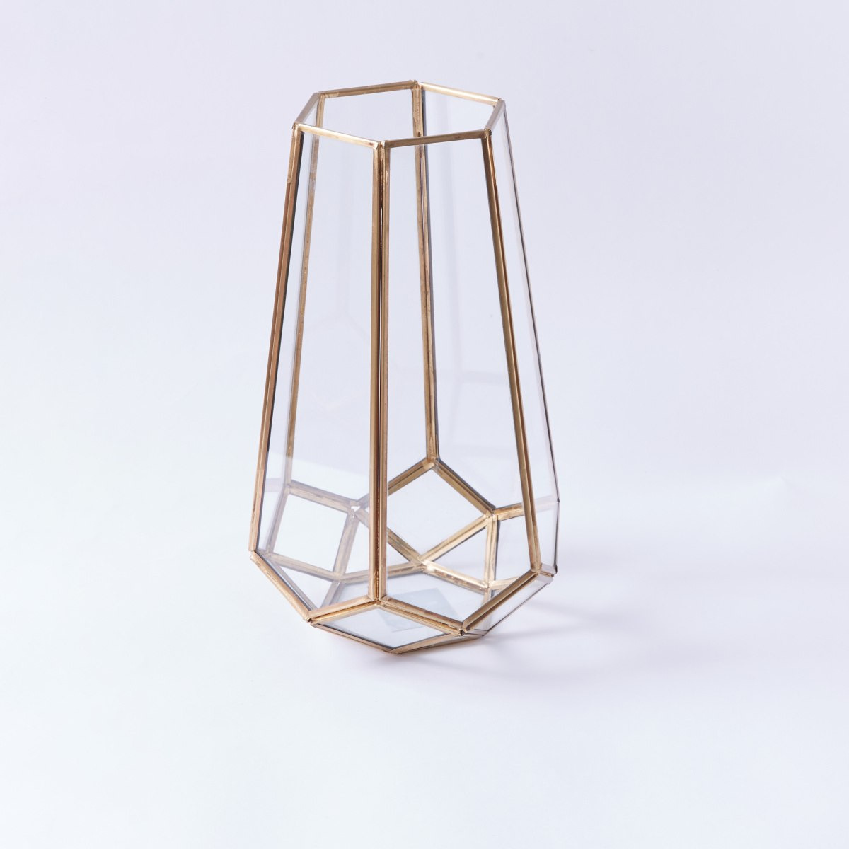 مزهرية زجاجية مزيّنة من أركيديا - 32×23×40 سم-hbxbedroom-decorandaccessories-vases-image-4