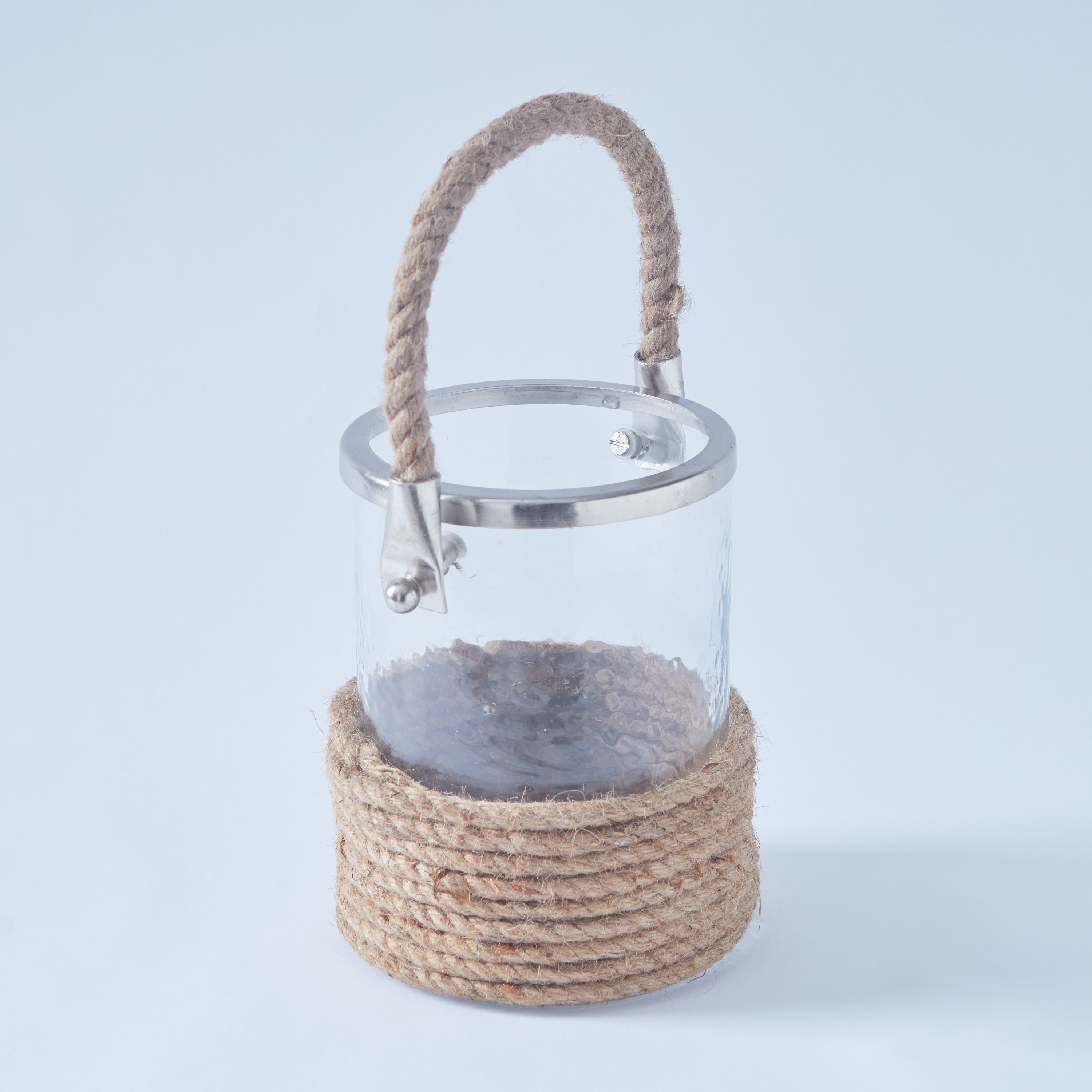 حامل شموع زجاجي بمقبض وحبل-hbxlivingroom-decorandaccessories-candleholders-image-4
